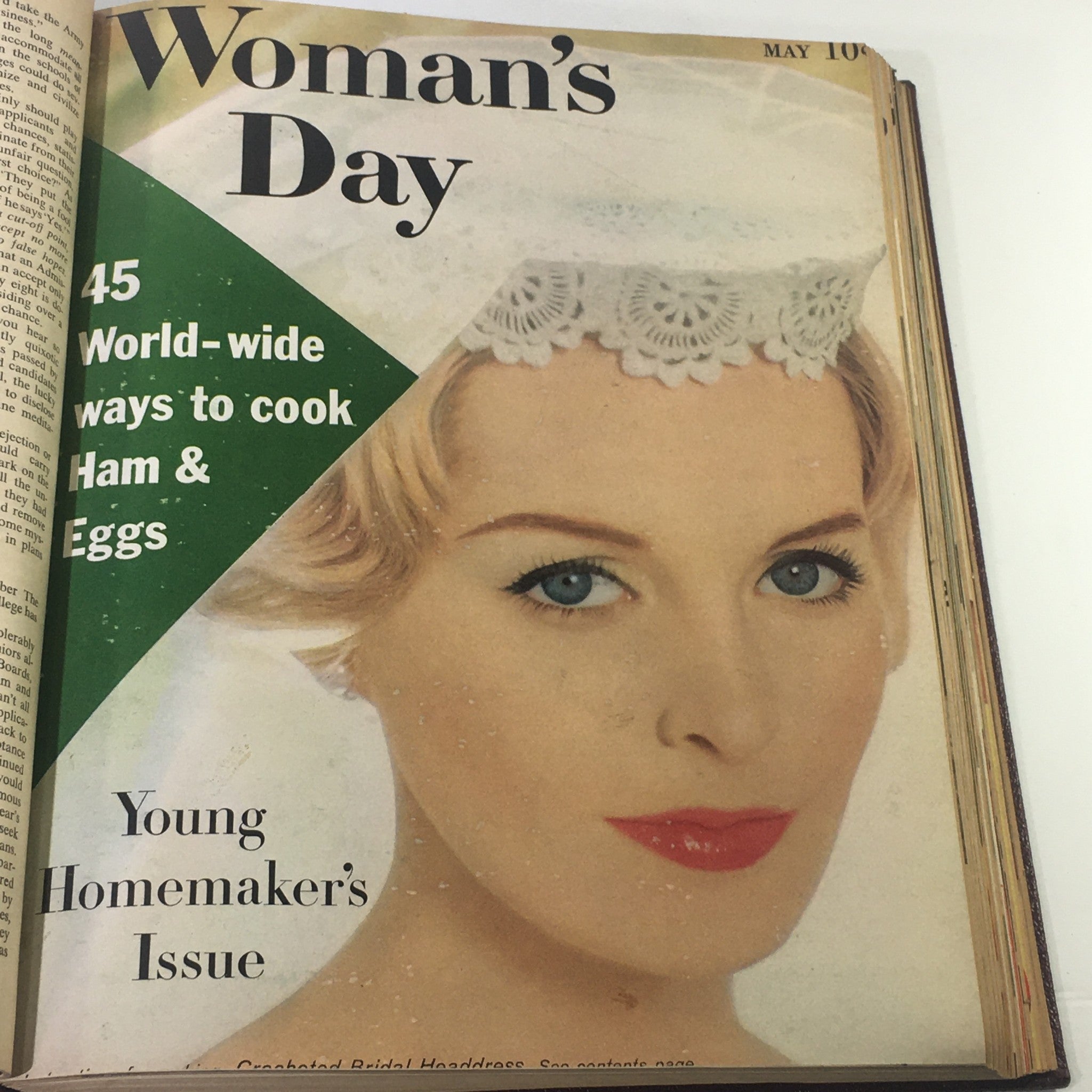 1958 Woman's Day Magazine Complete Year Round In One Book Compilation