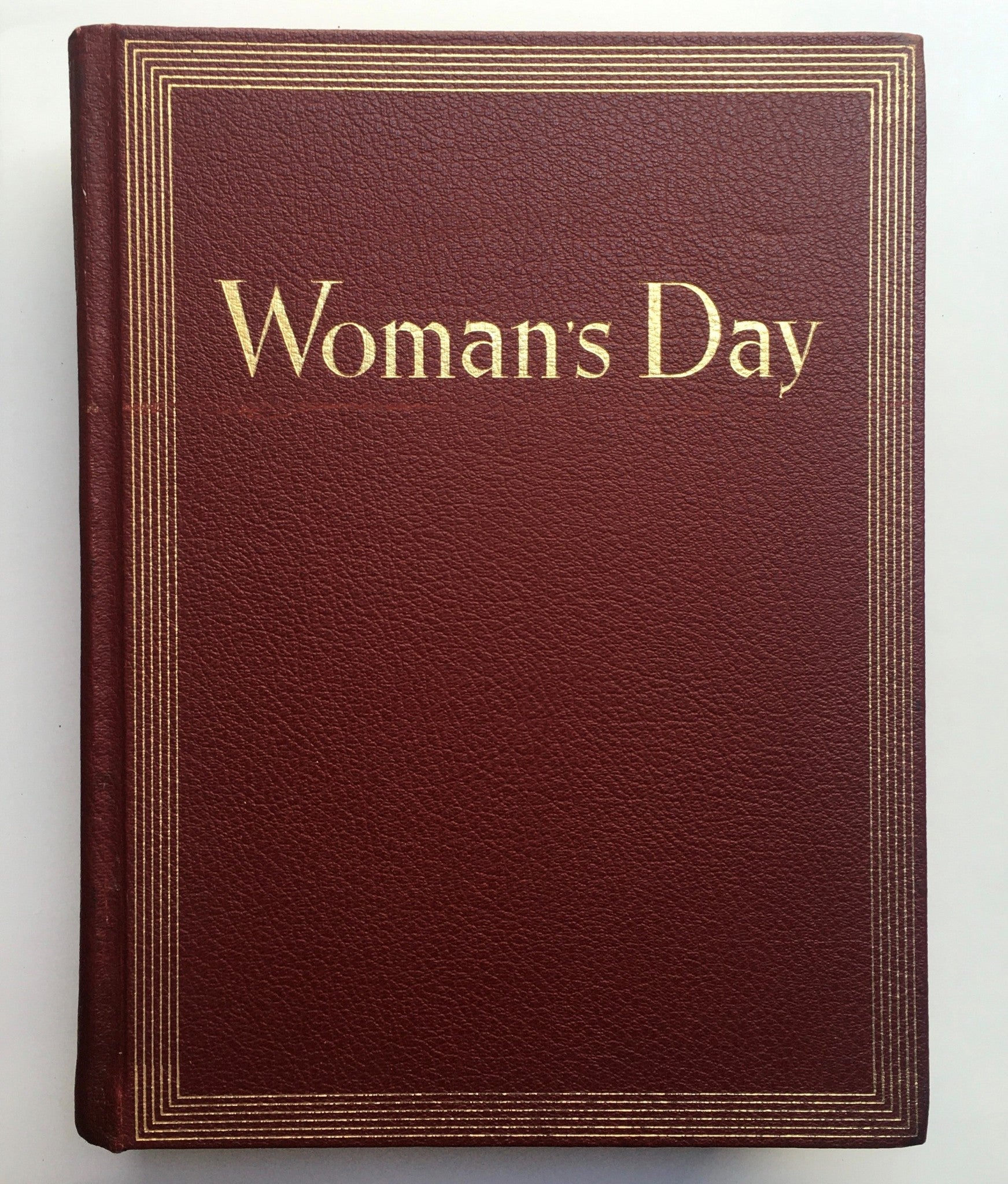 1954 Woman's Day Magazine Complete Year Round In One Book Compilation