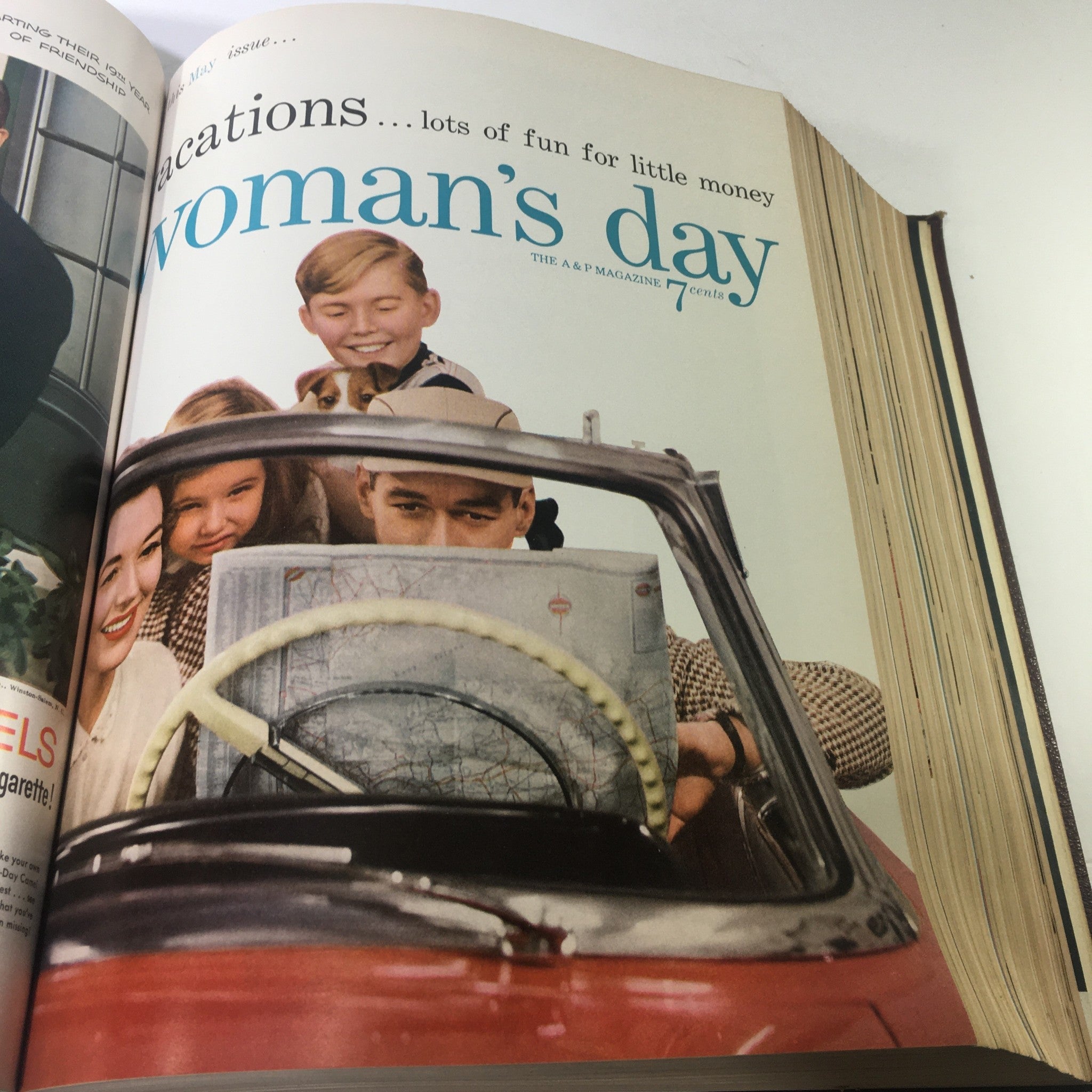 1954 Woman's Day Magazine Complete Year Round In One Book Compilation