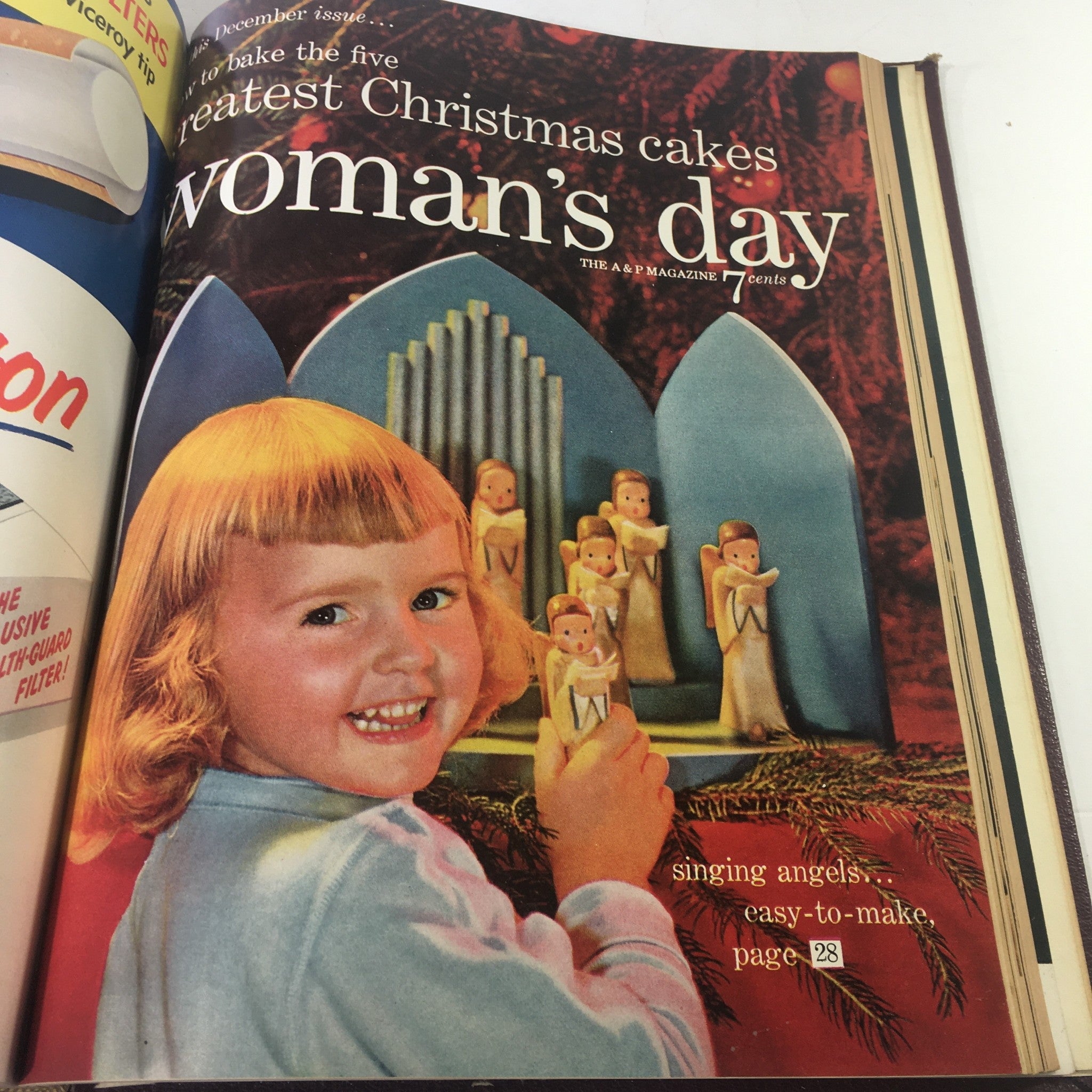 1954 Woman's Day Magazine Complete Year Round In One Book Compilation