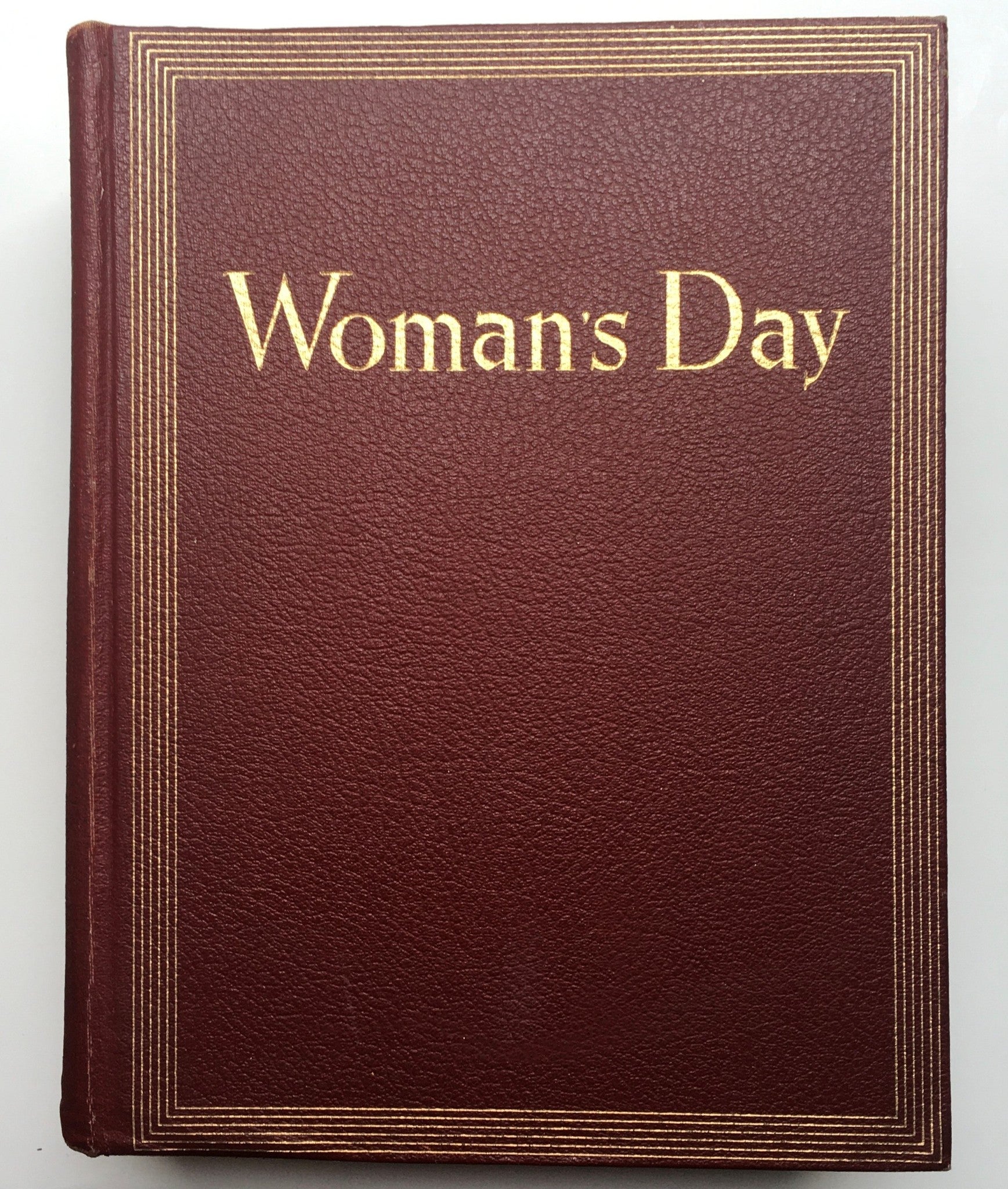 1952 Woman's Day Magazine Complete Year Round In One Book Compilation