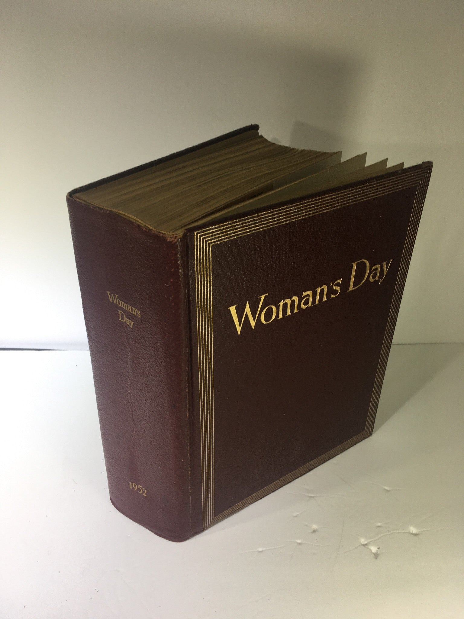 1952 Woman's Day Magazine Complete Year Round In One Book Compilation