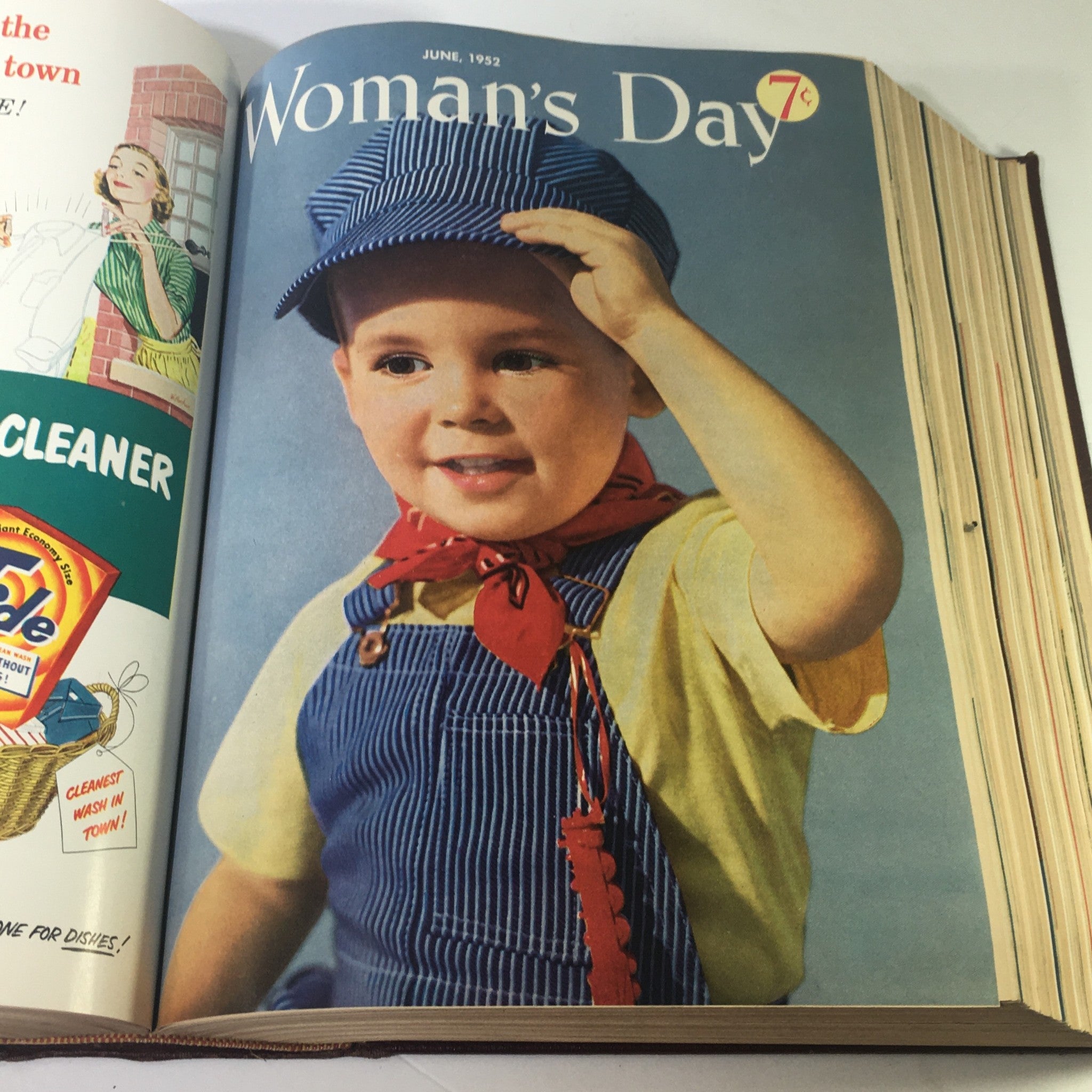 1952 Woman's Day Magazine Complete Year Round In One Book Compilation