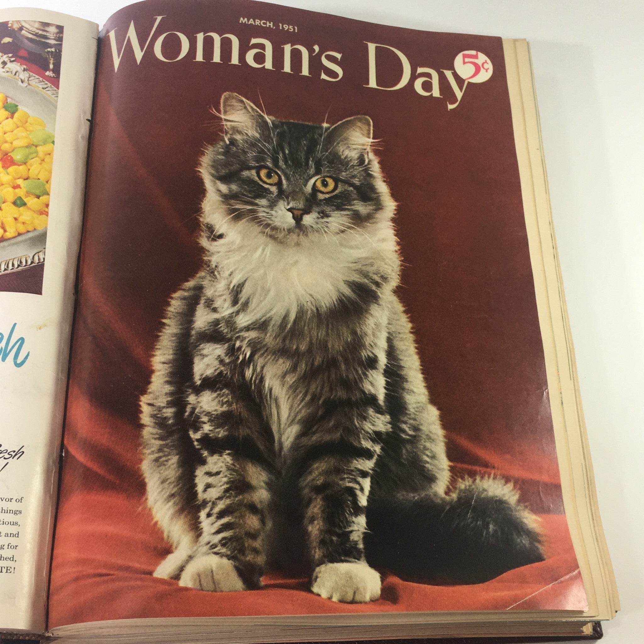 1951 Woman's Day Magazine Complete Year Round In One Book Compilation