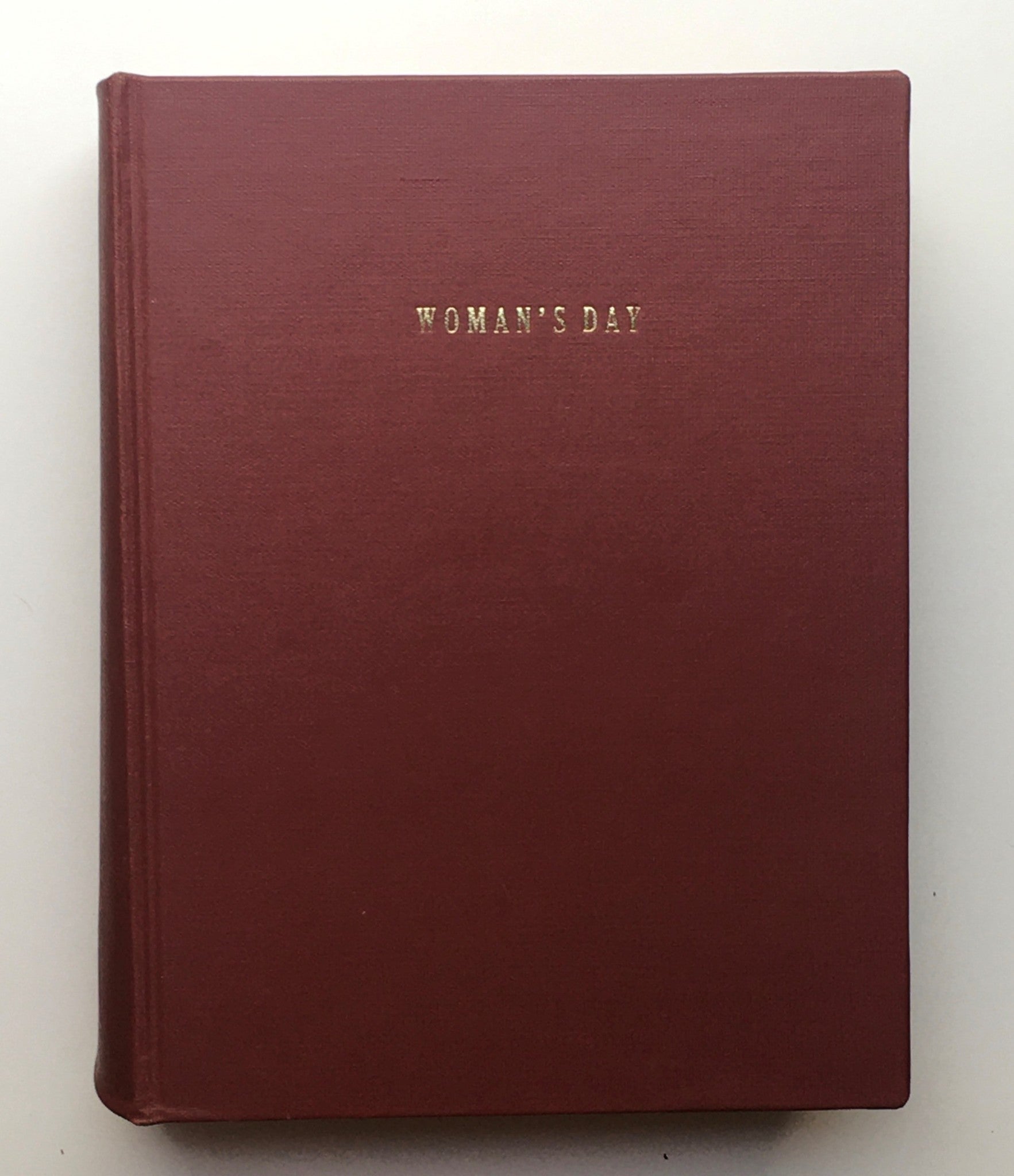 1971 Woman's Day Magazine, complete year-round compilation bound in a single book, featuring all issues from the year.