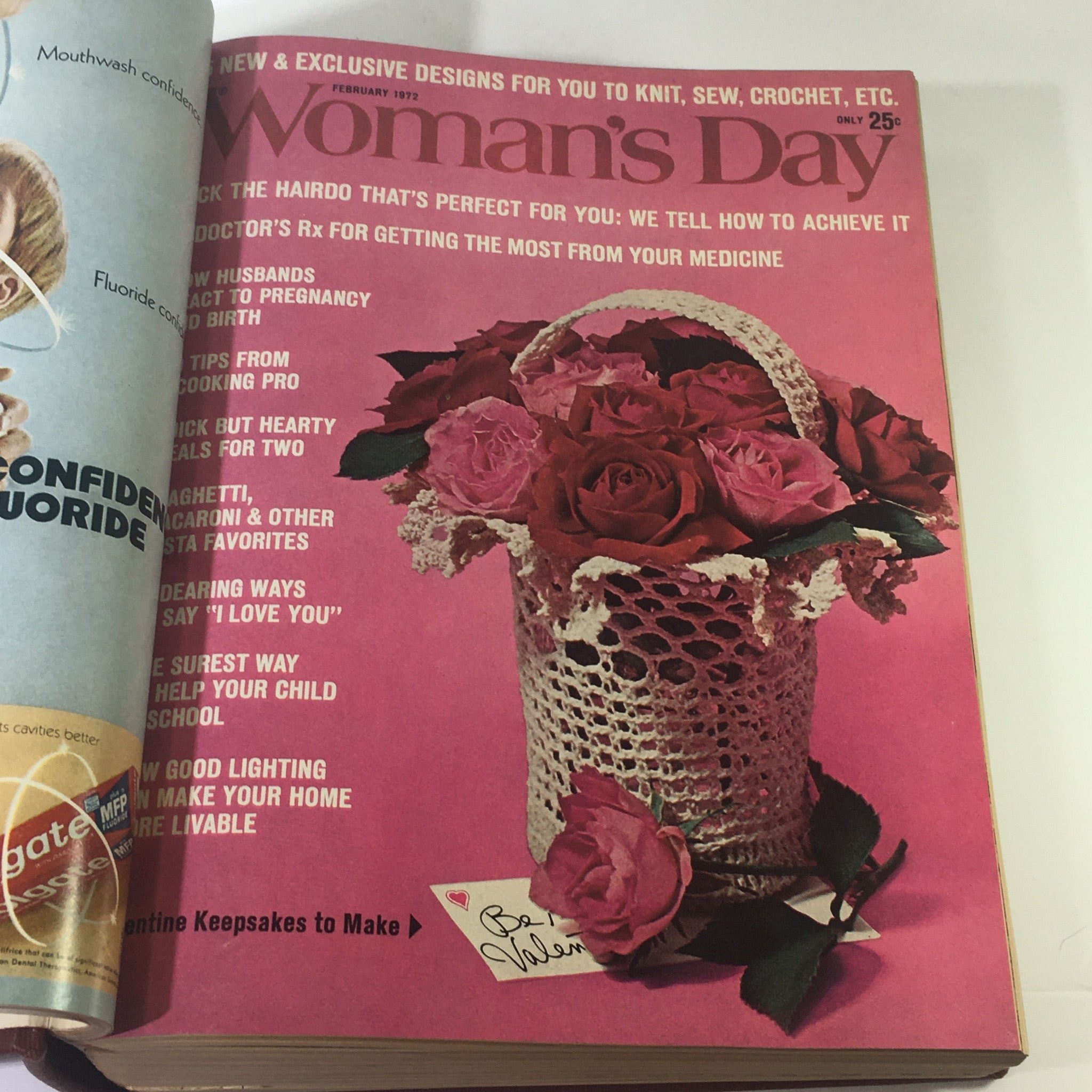 1972 Woman's Day Magazine Complete Year Round In One Book Compilation