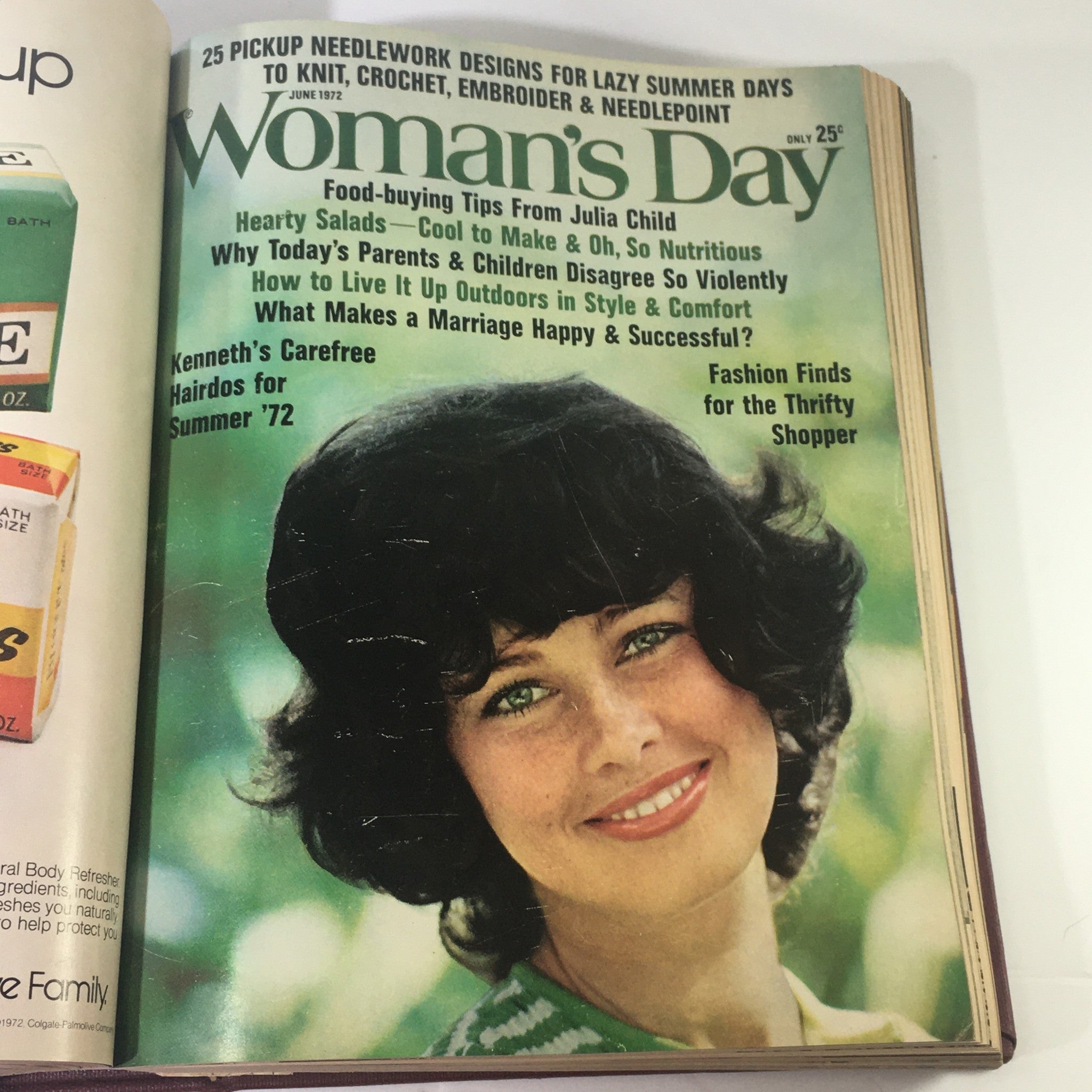 1972 Woman's Day Magazine Complete Year Round In One Book Compilation