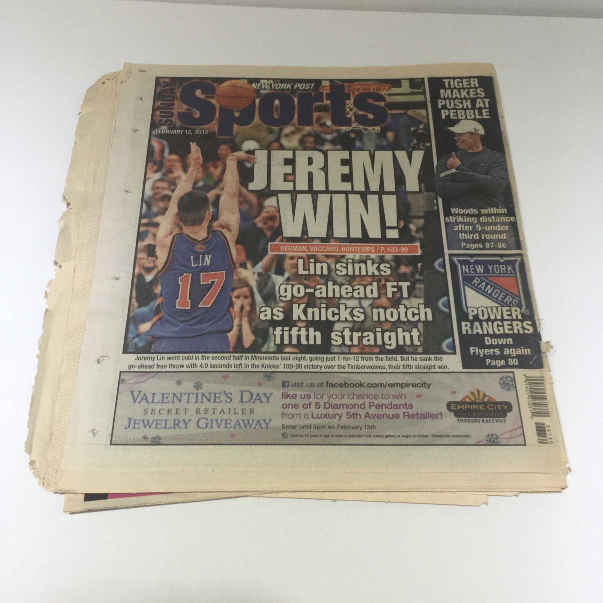 New York Post: Feb 12 2012, Queen of Pop Dead
