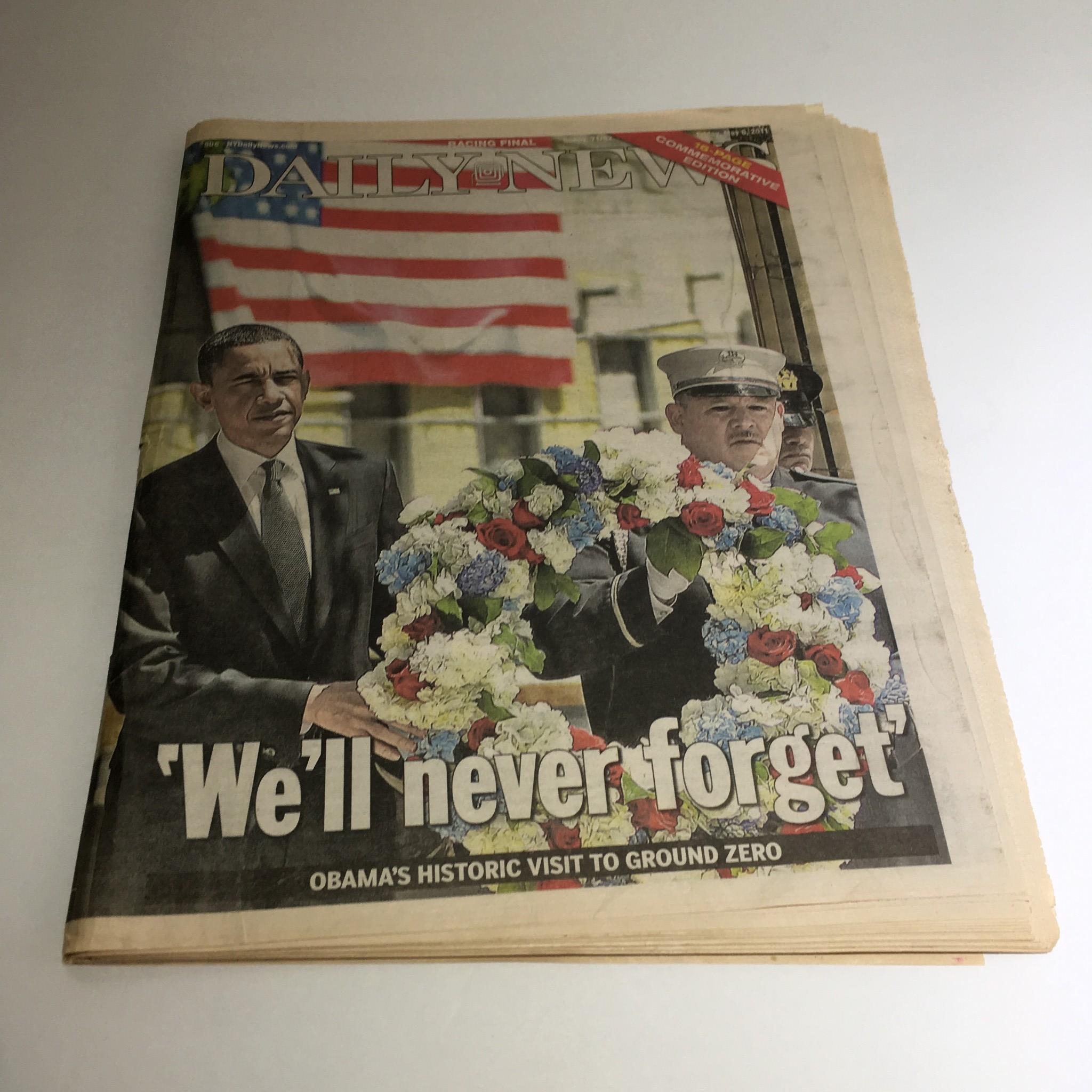 NY Daily News:5/6/2011,We'll Never Forget, Obama's Historic Visit 2 Ground 0