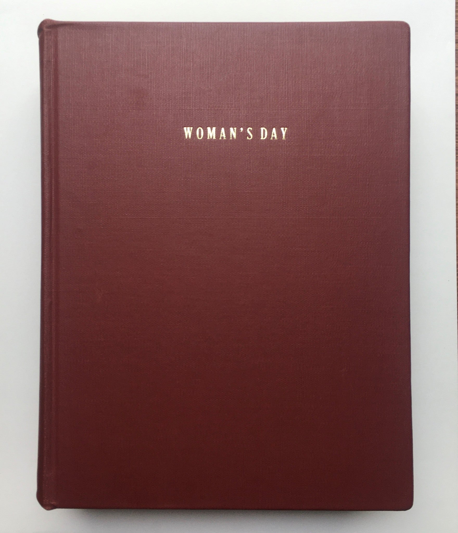 1971 Woman's Day Magazine, complete year-round compilation bound in a single book, featuring all issues from the year.