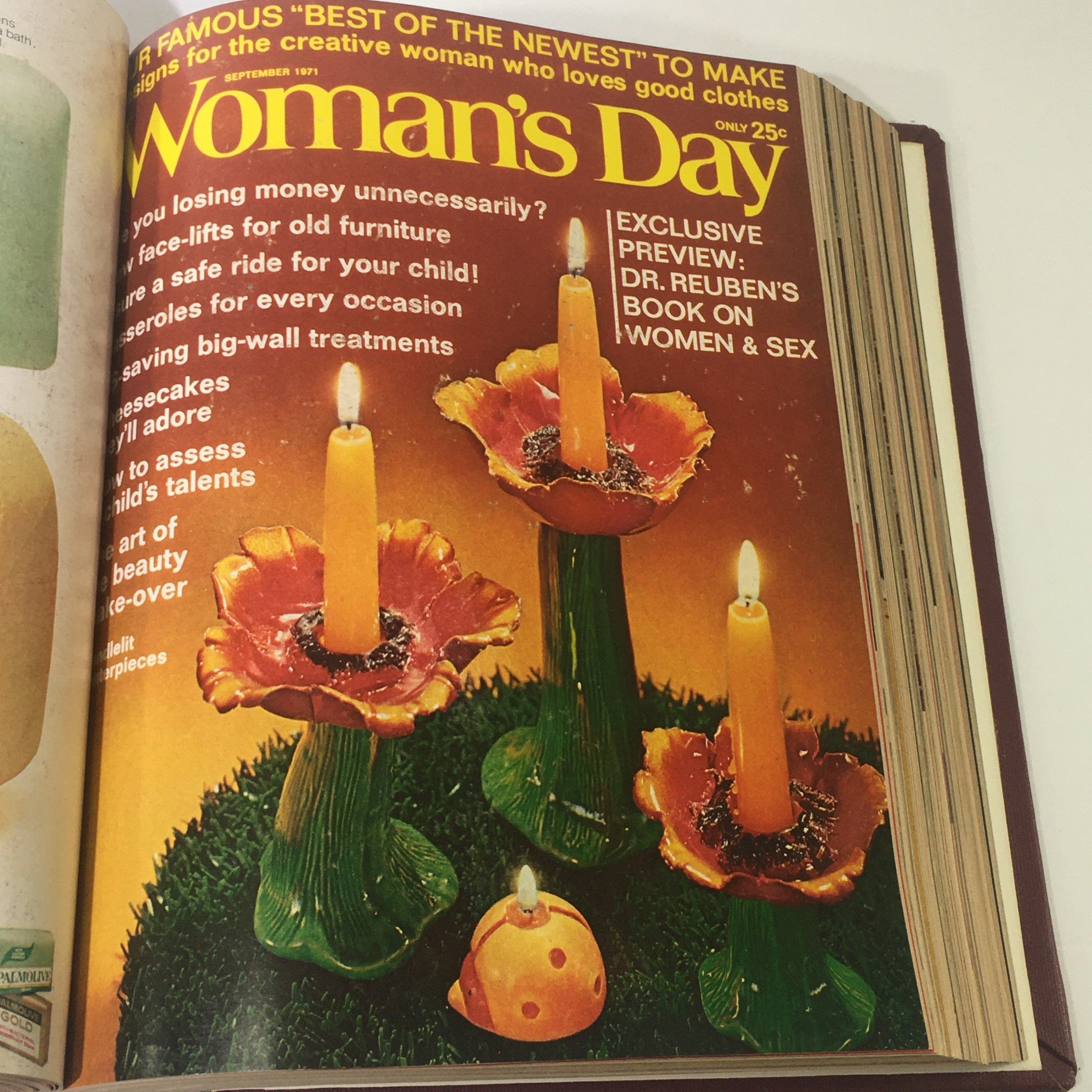 1971 Woman's Day Magazine Complete Year Round In One Book Compilation