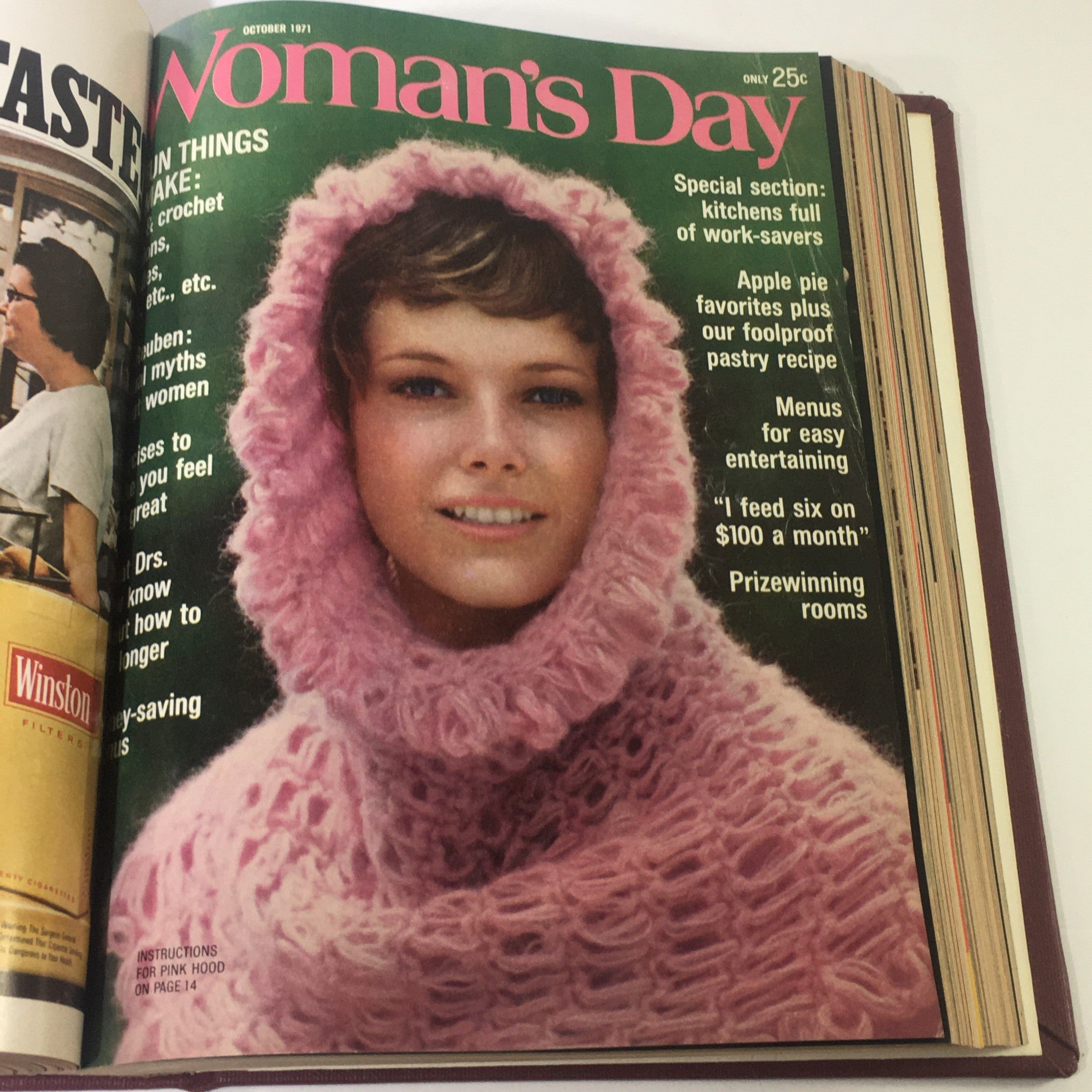 1971 Woman's Day Magazine Complete Year Round In One Book Compilation