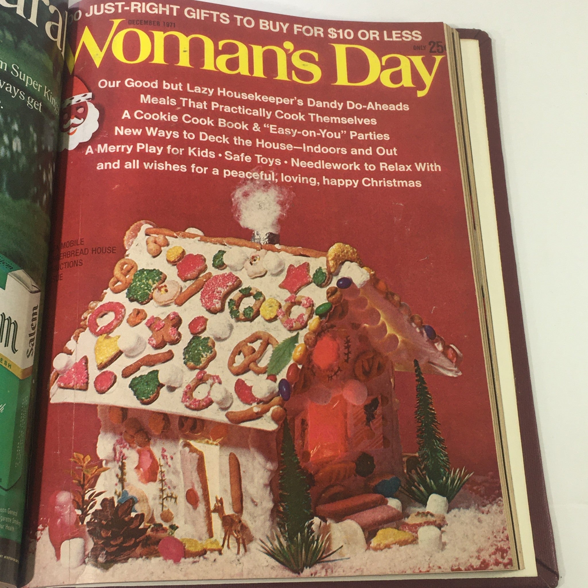 1971 Woman's Day Magazine Complete Year Round In One Book Compilation