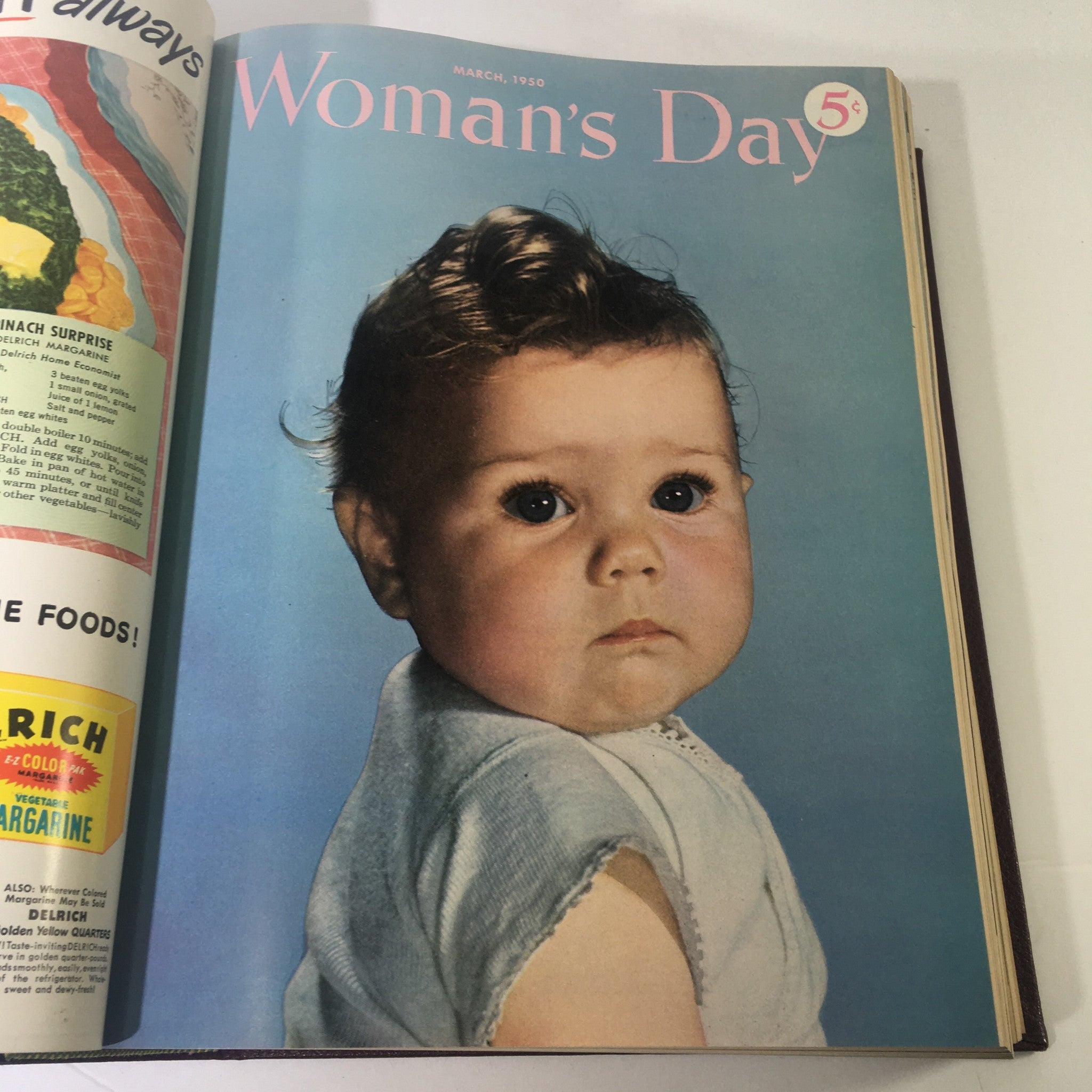 1950 Woman's Day Magazine Complete Year Round In One Book Compilation