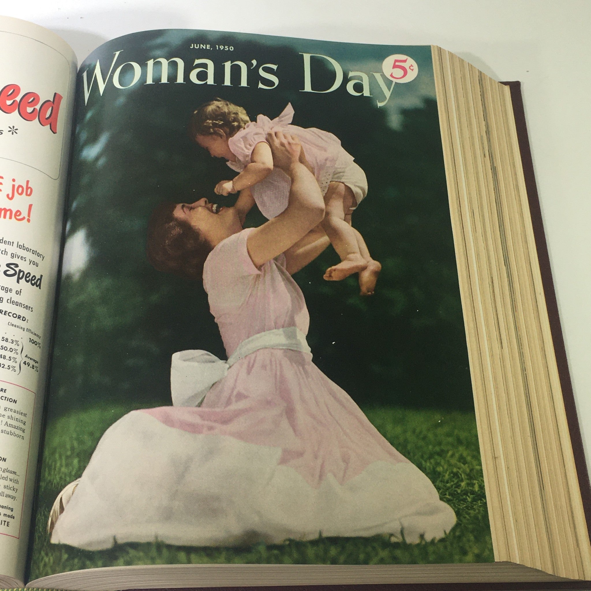 1950 Woman's Day Magazine Complete Year Round In One Book Compilation