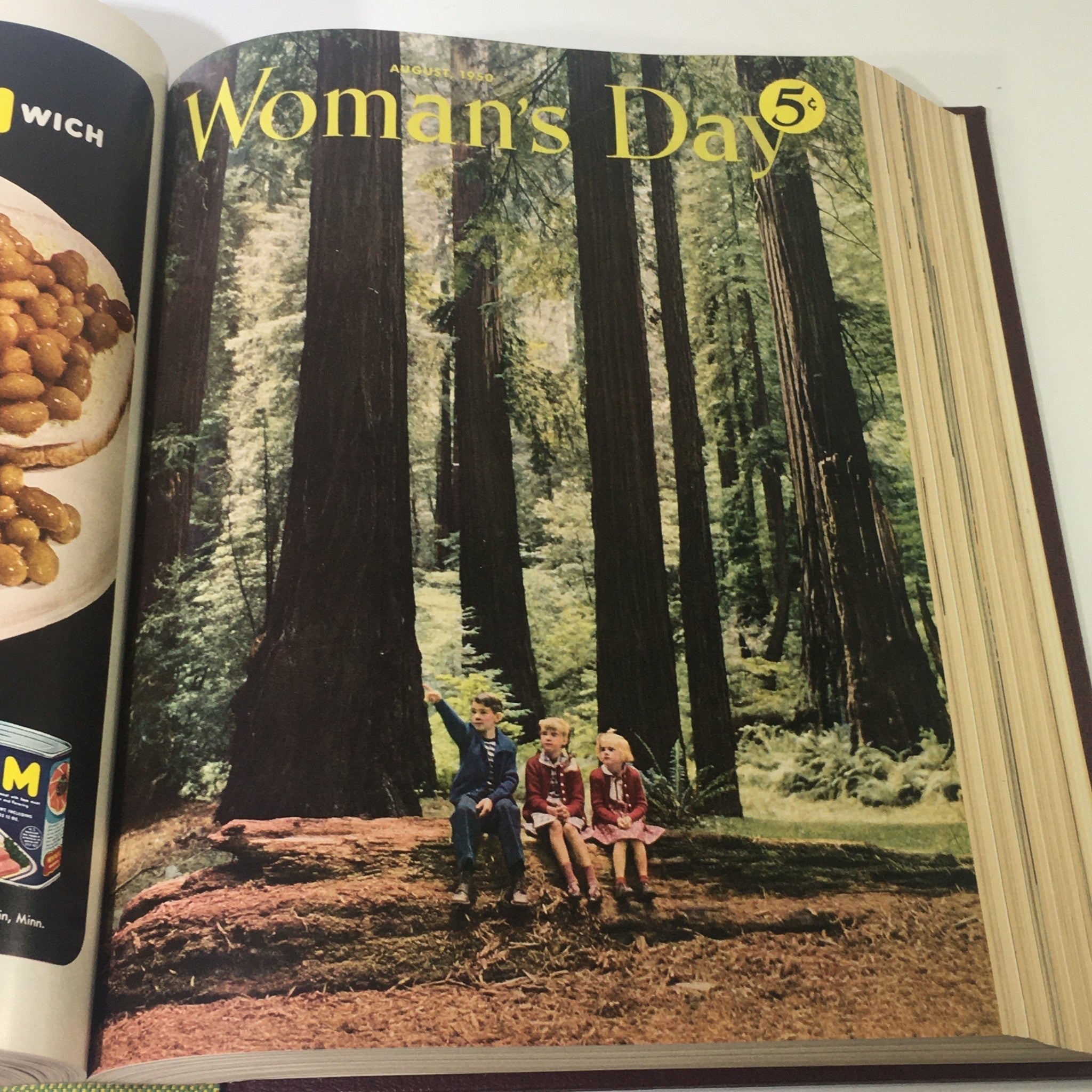 1950 Woman's Day Magazine Complete Year Round In One Book Compilation