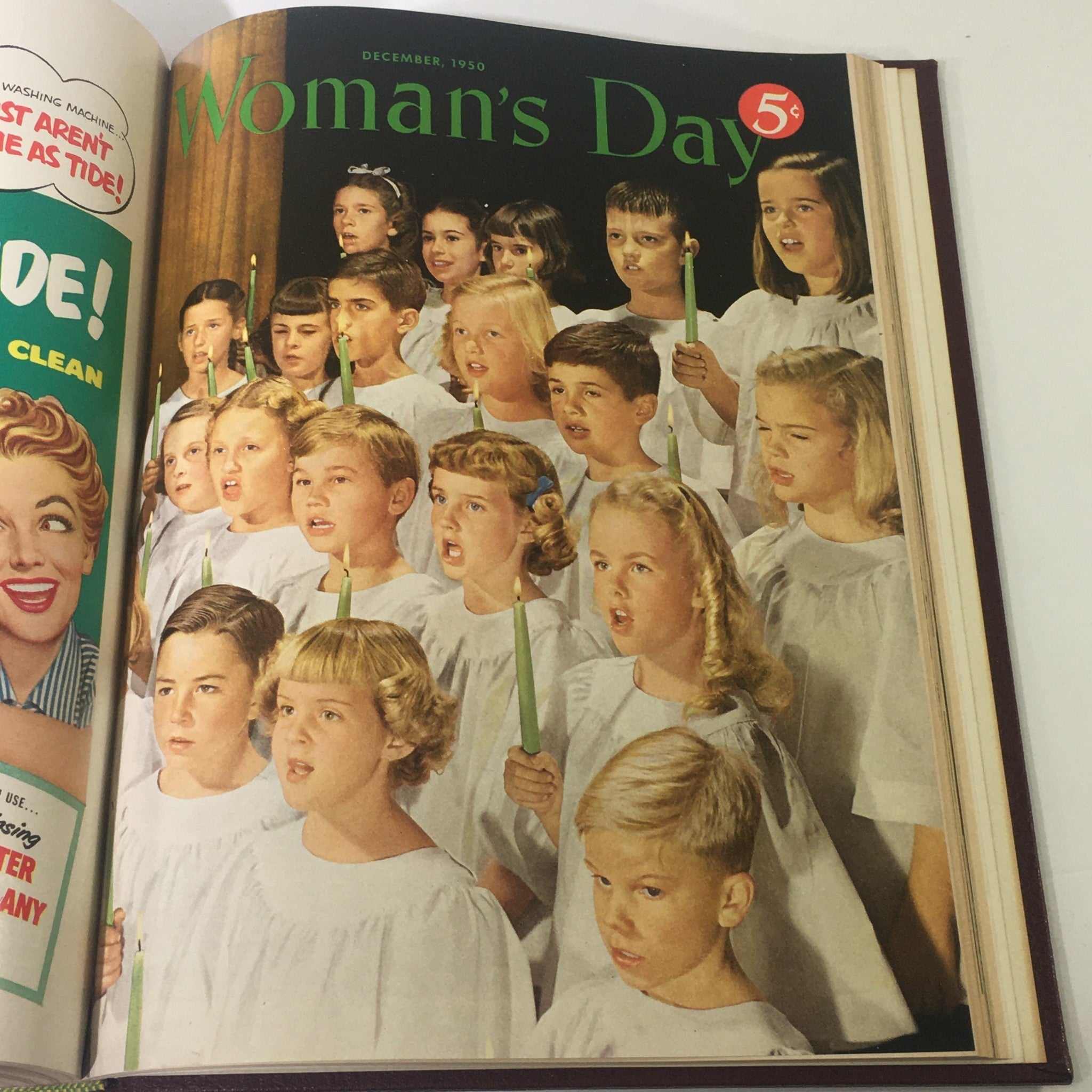 1950 Woman's Day Magazine Complete Year Round In One Book Compilation