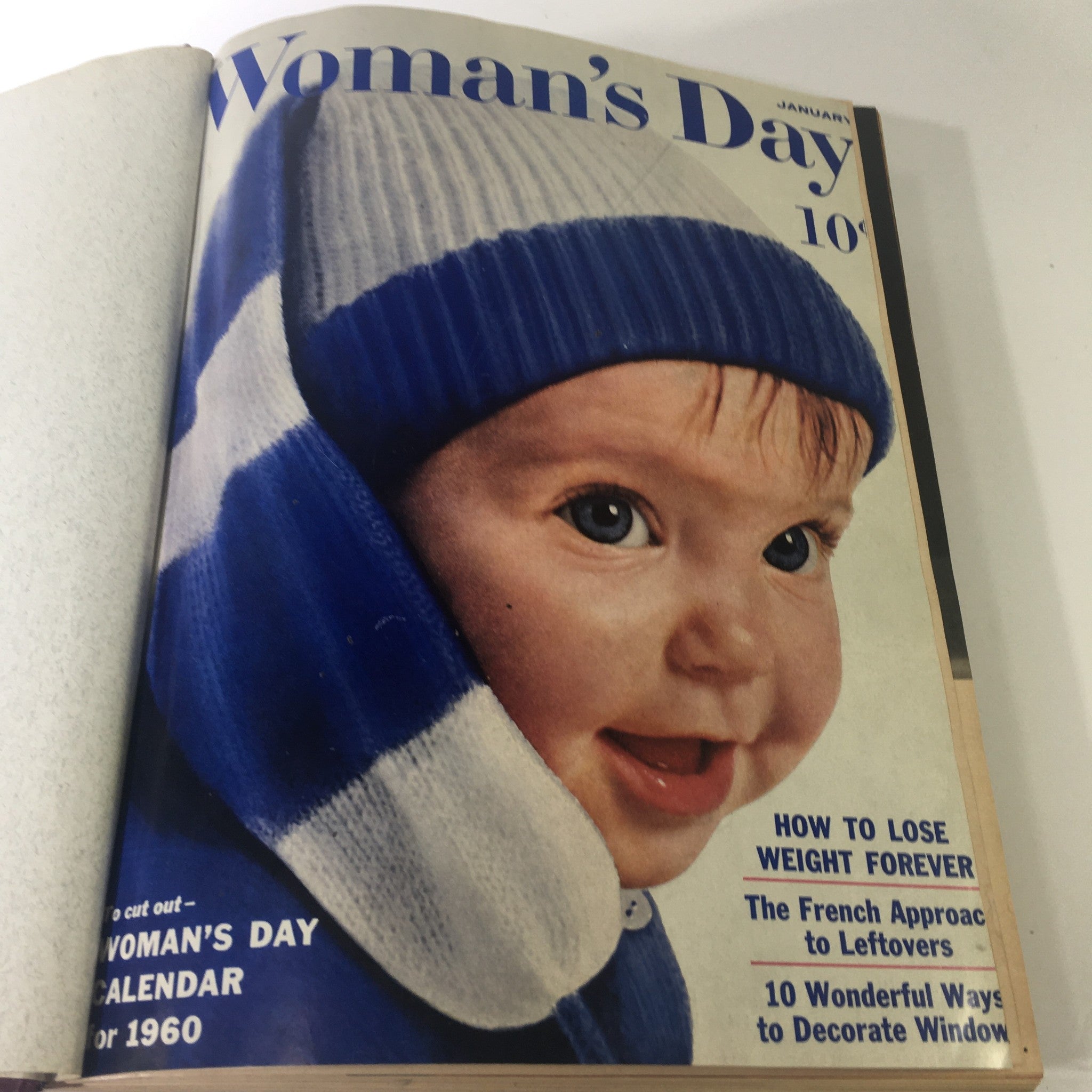 1960 Woman's Day Magazine Complete Year Round In One Book Compilation