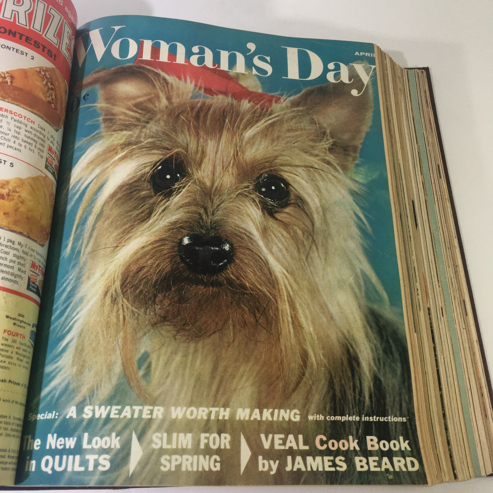 1960 Woman's Day Magazine Complete Year Round In One Book Compilation