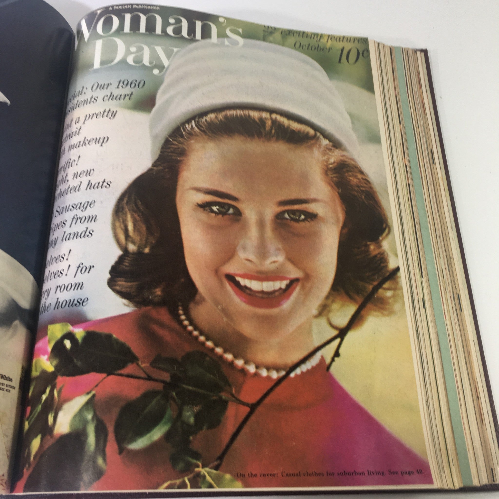 1960 Woman's Day Magazine Complete Year Round In One Book Compilation