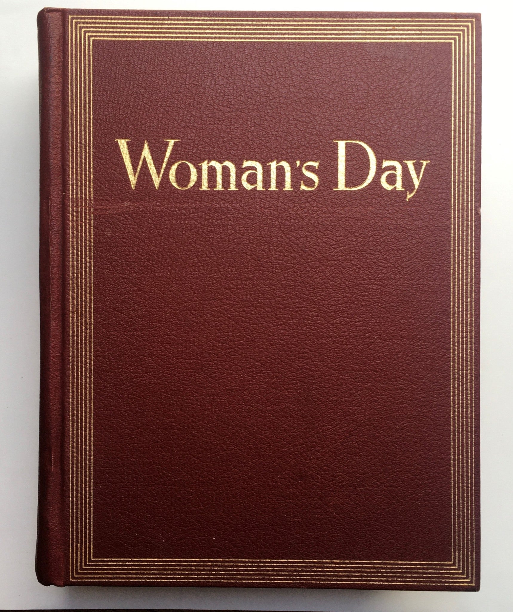 1953 Woman's Day Magazine Complete Year Round In One Book Compilation