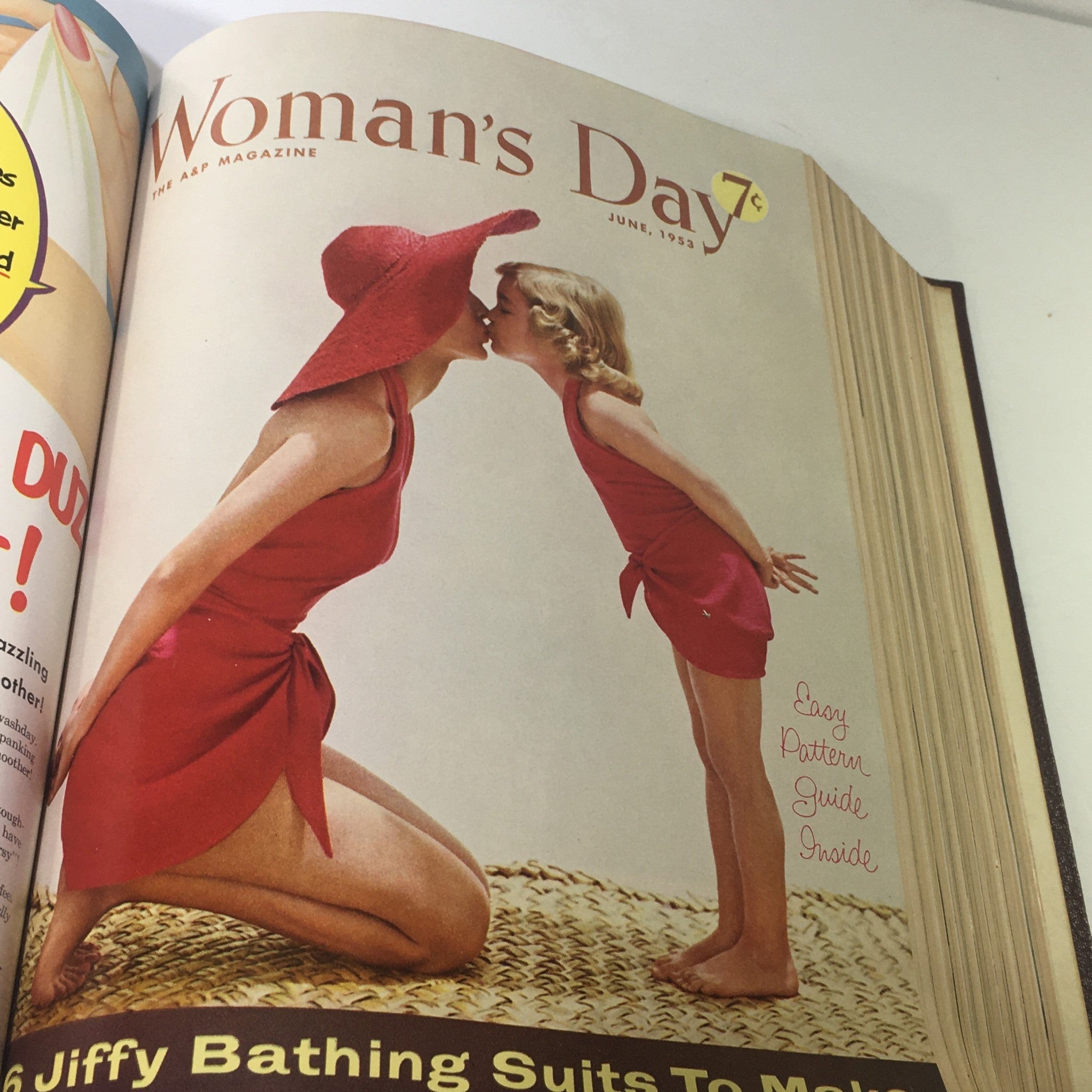 1953 Woman's Day Magazine Complete Year Round In One Book Compilation