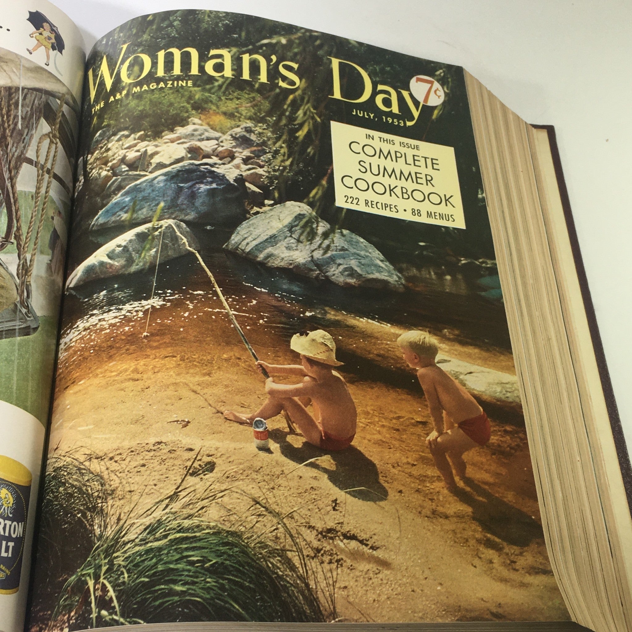 1953 Woman's Day Magazine Complete Year Round In One Book Compilation