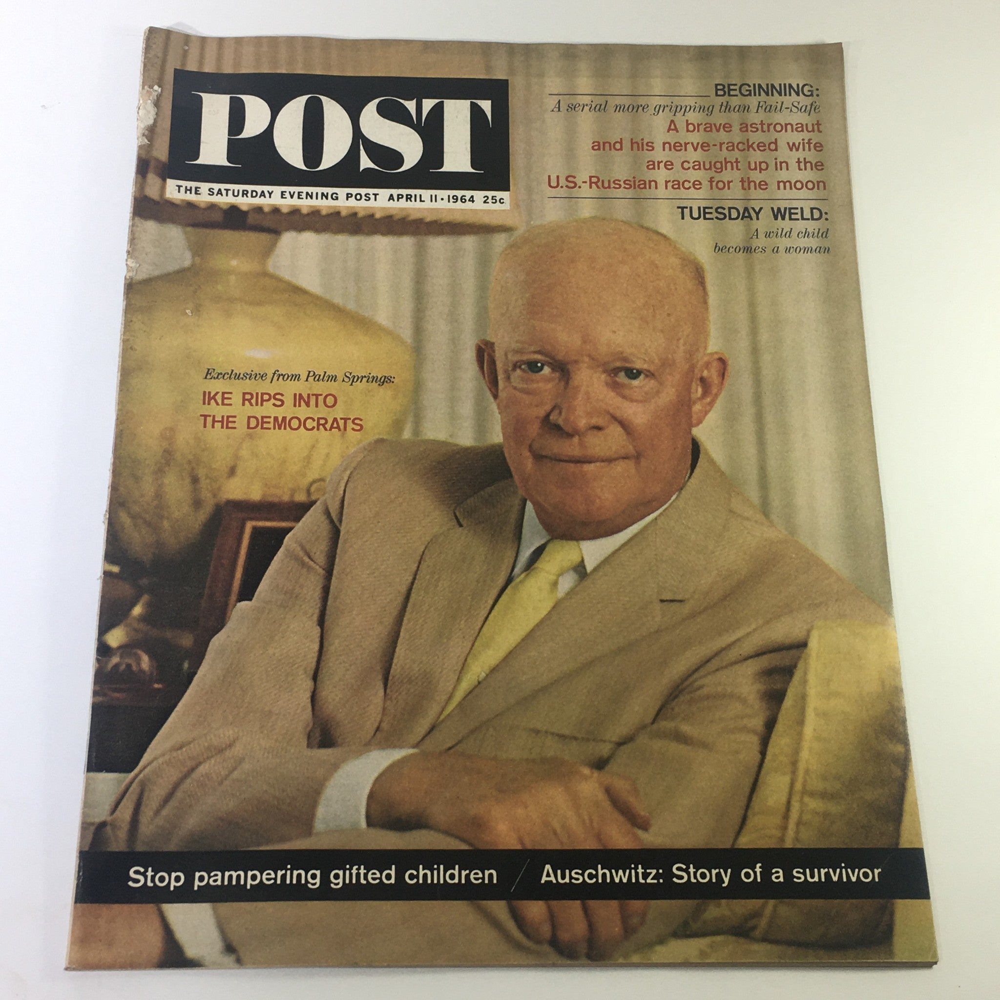 VTG The Saturday Evening Post April 11 1964 - Dwight David "Ike" Eisenhower