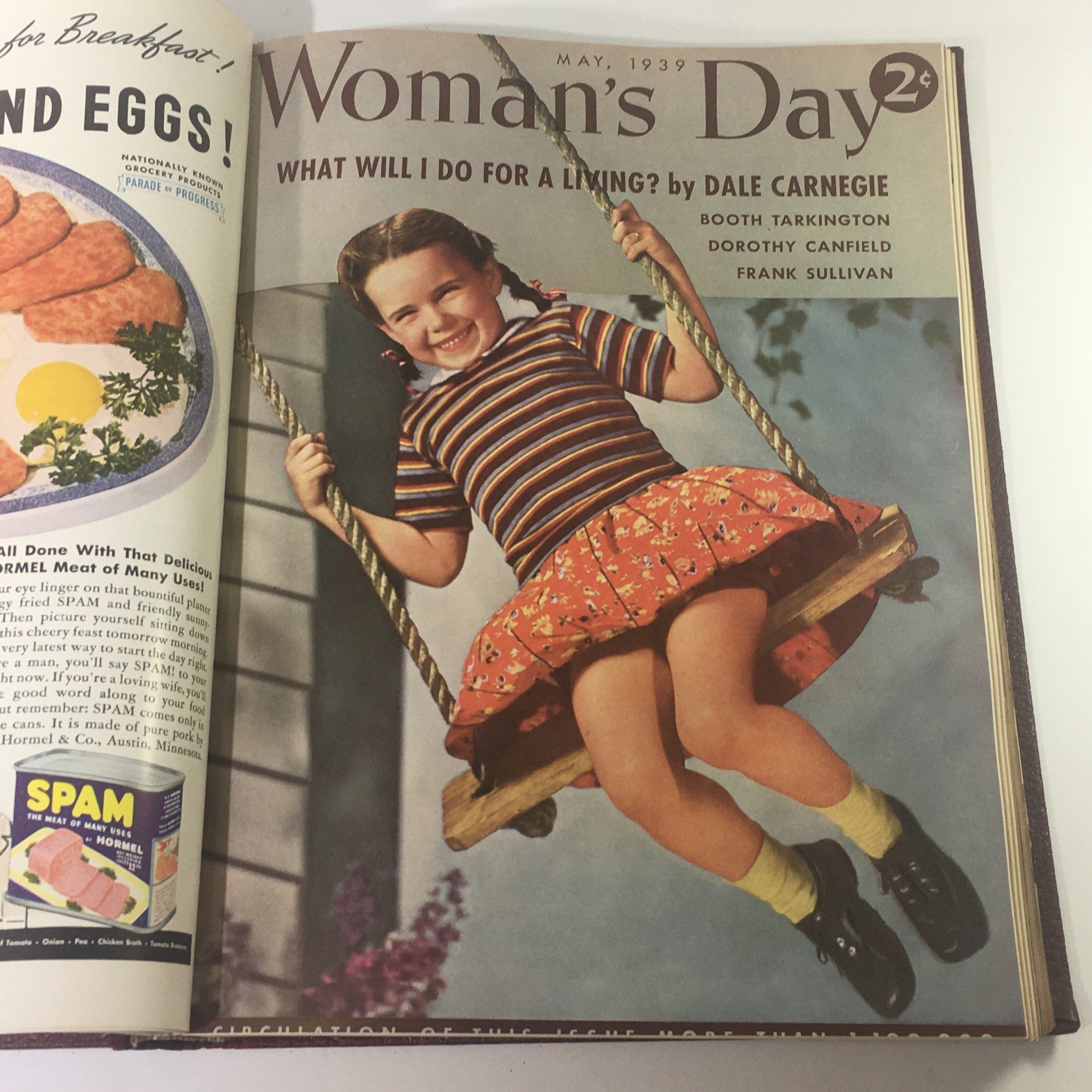 1939 Woman's Day Magazine Complete Year Round In One Book Compilation