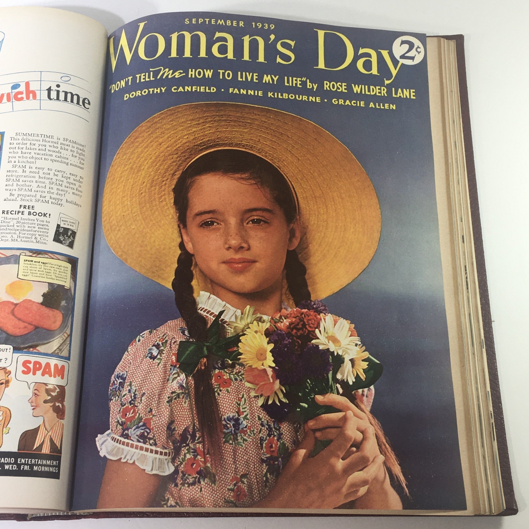 1939 Woman's Day Magazine Complete Year Round In One Book Compilation