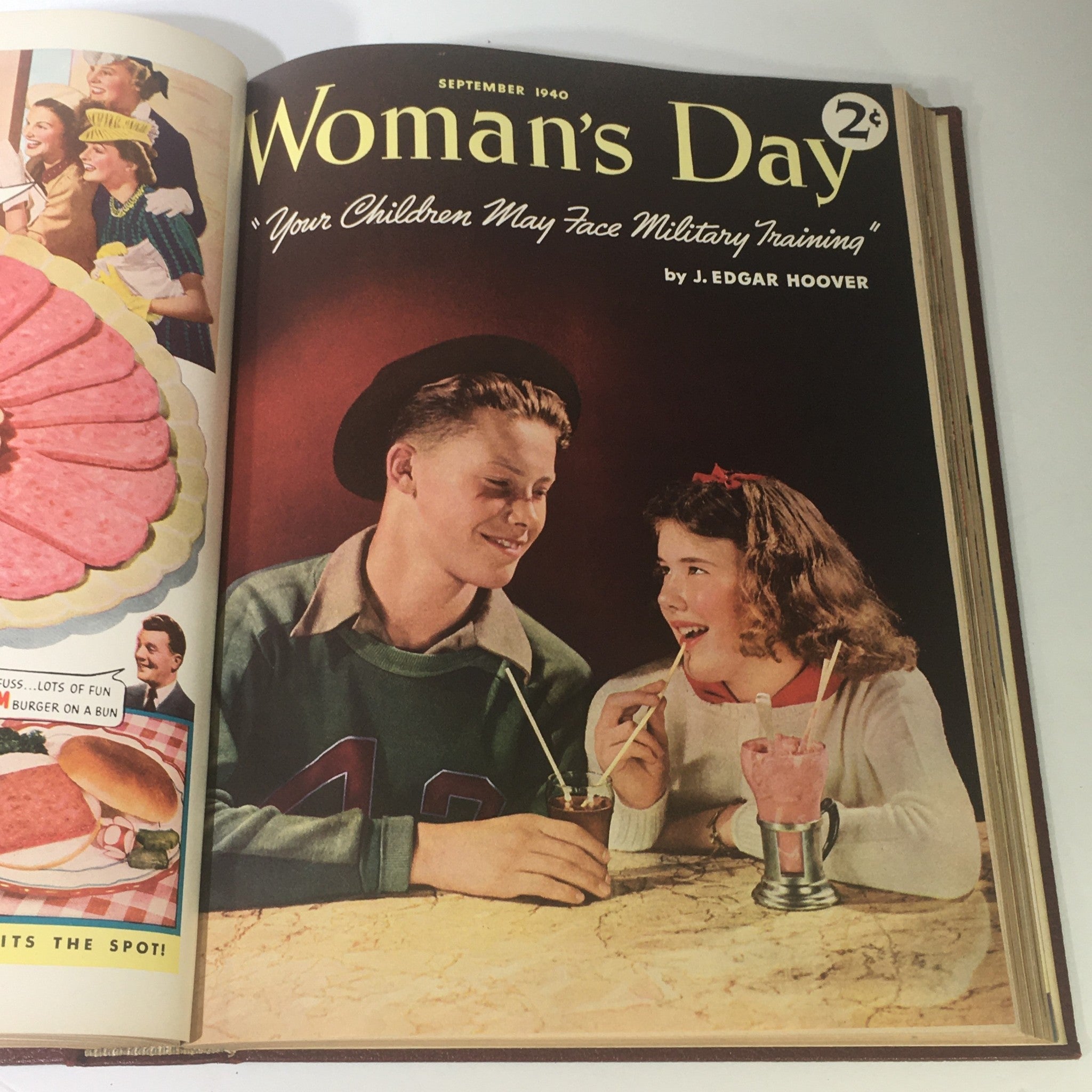 1940 Woman's Day Magazine Complete Year Round In One Book Compilation