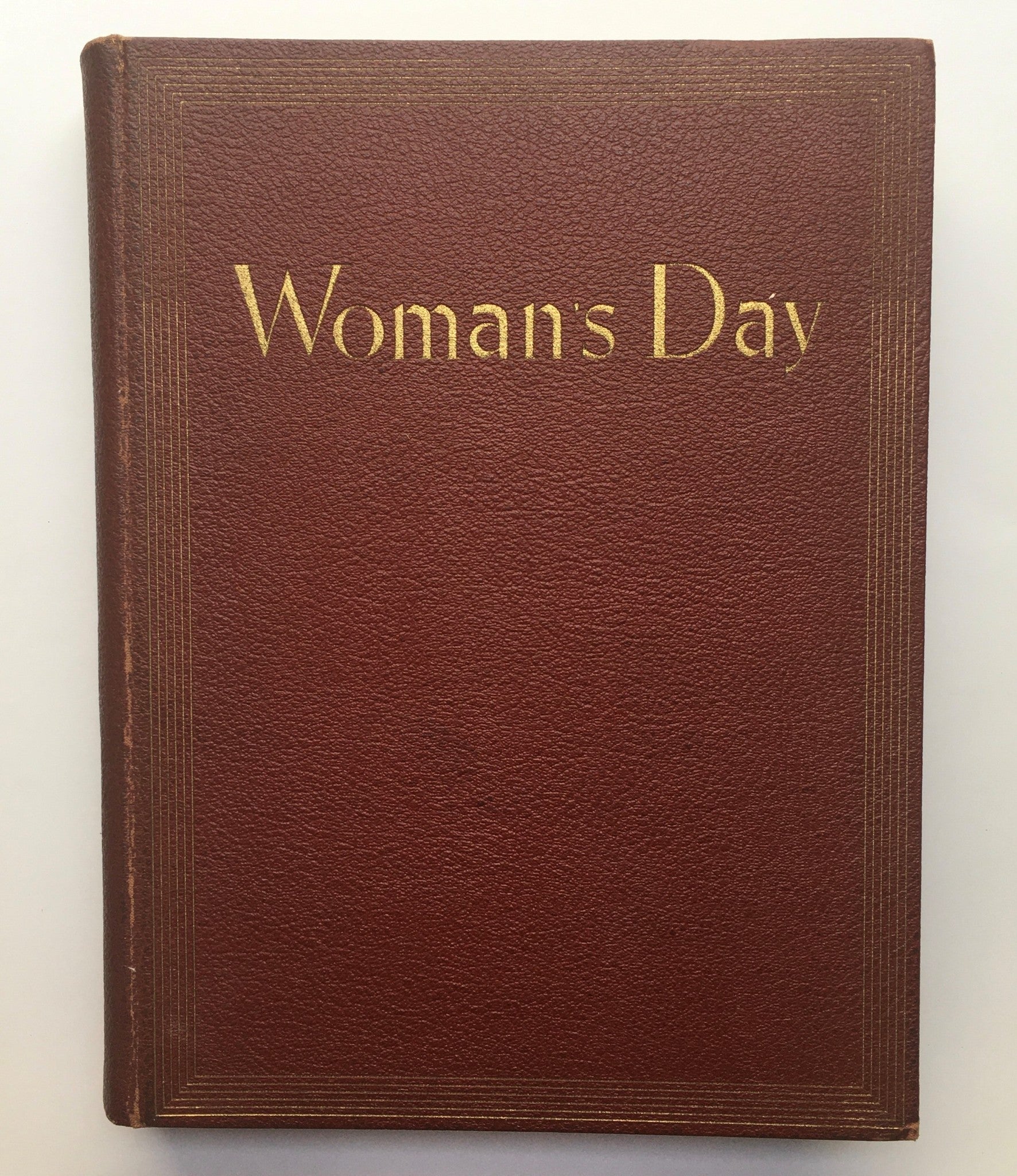 1942 Woman's Day Magazine Complete Year Round In One Book Compilation