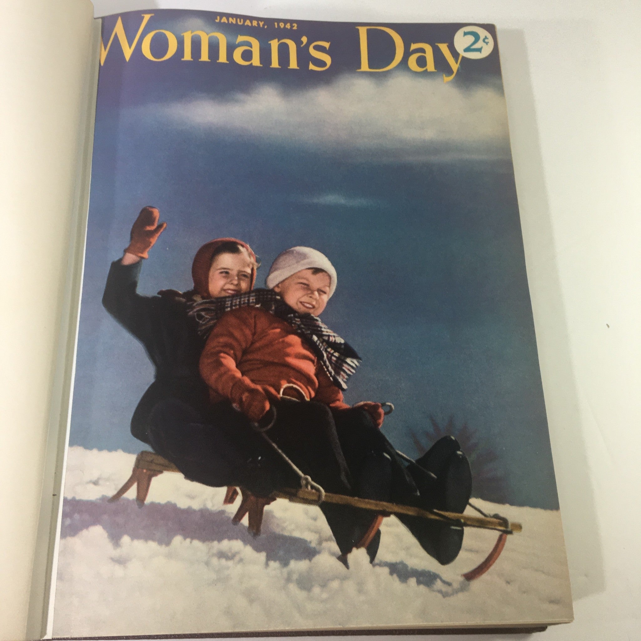 1942 Woman's Day Magazine Complete Year Round In One Book Compilation