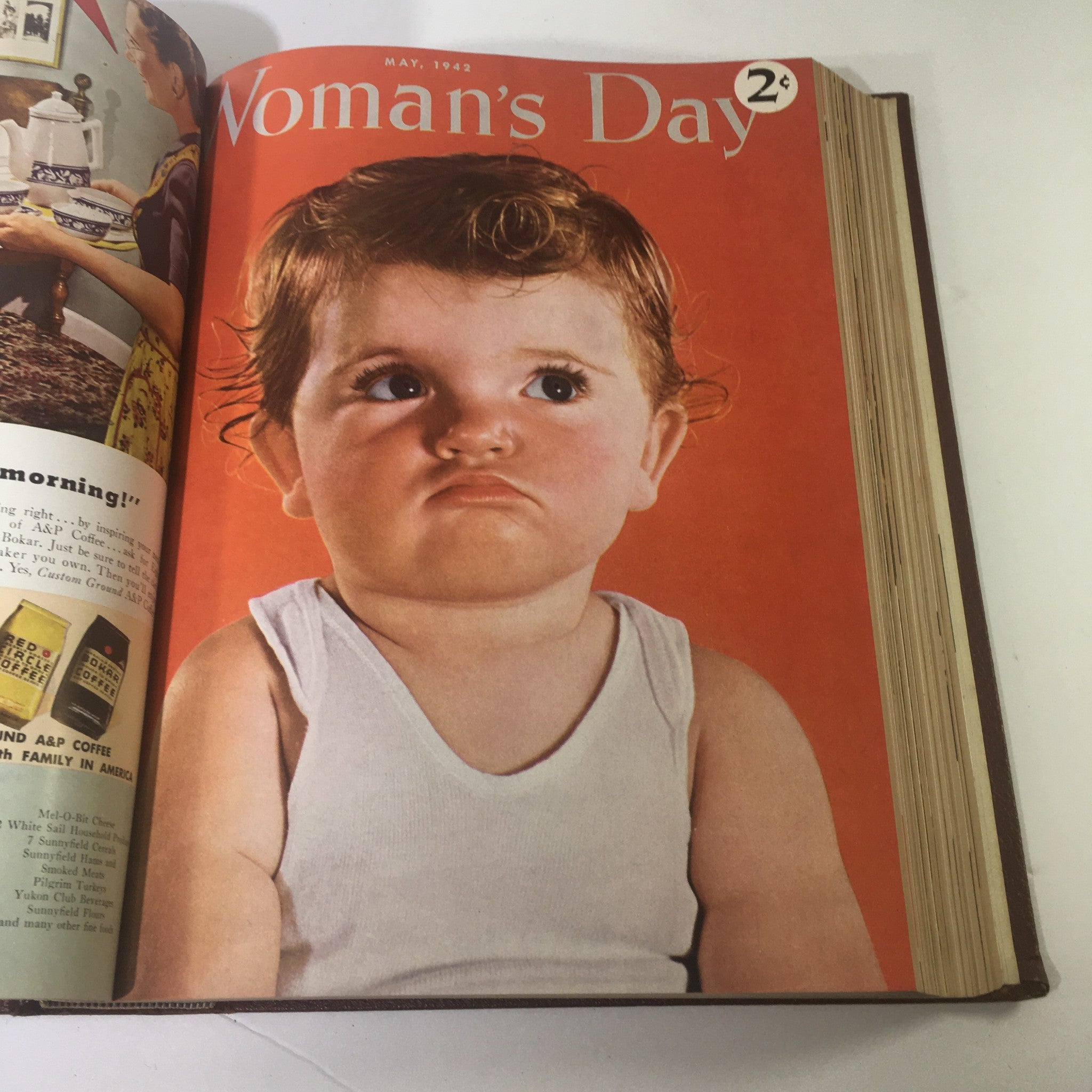 1942 Woman's Day Magazine Complete Year Round In One Book Compilation