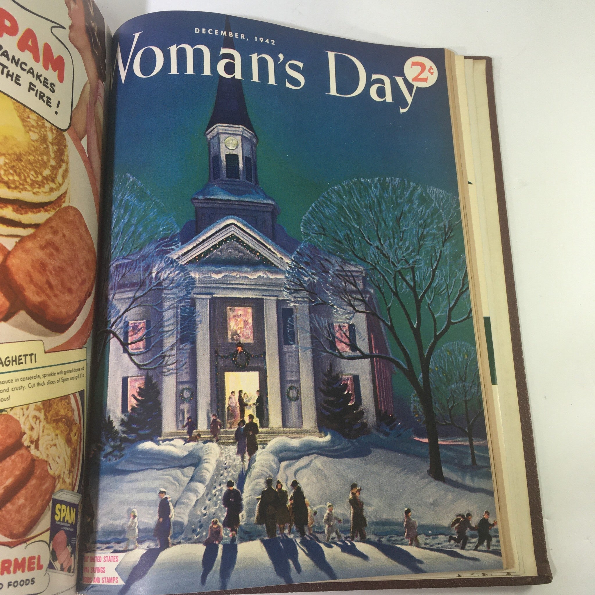 1942 Woman's Day Magazine Complete Year Round In One Book Compilation