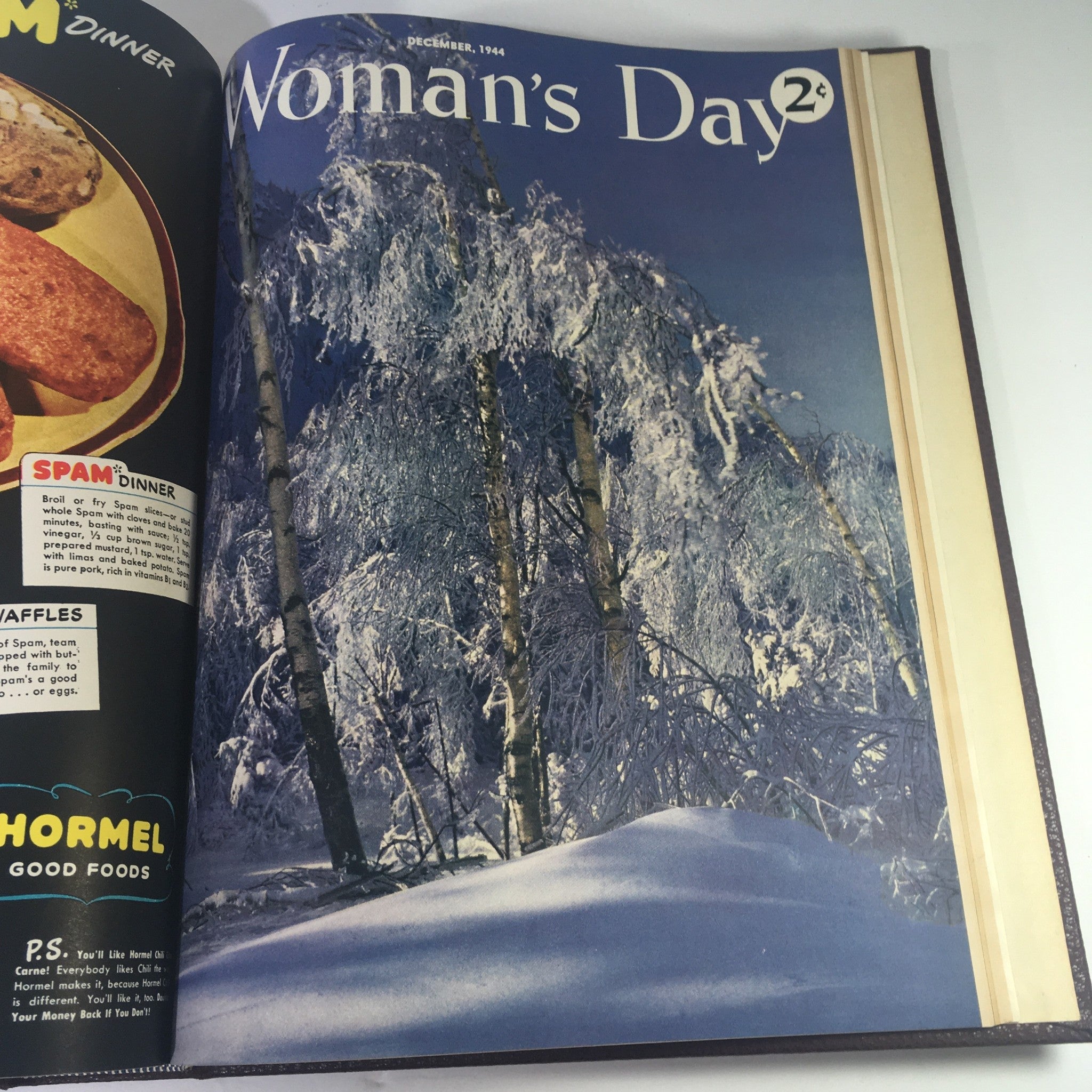 1944 Woman's Day Magazine Complete Year Round In One Book Compilation