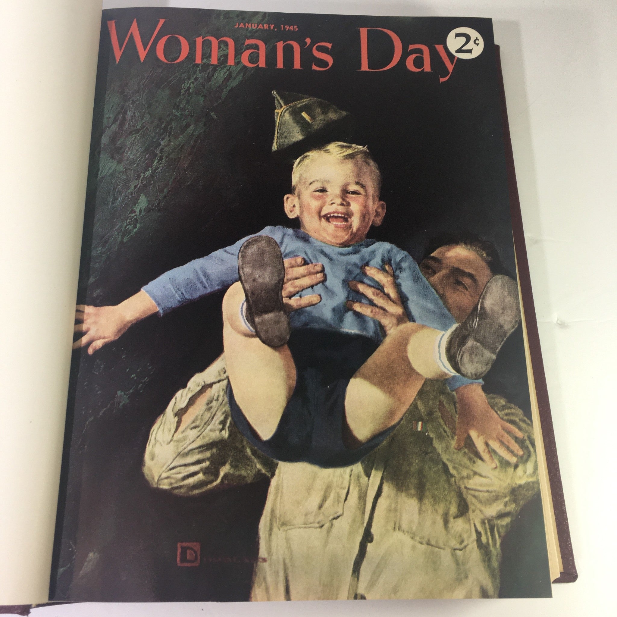 1945 Woman's Day Magazine Complete Year Round In One Book Compilation