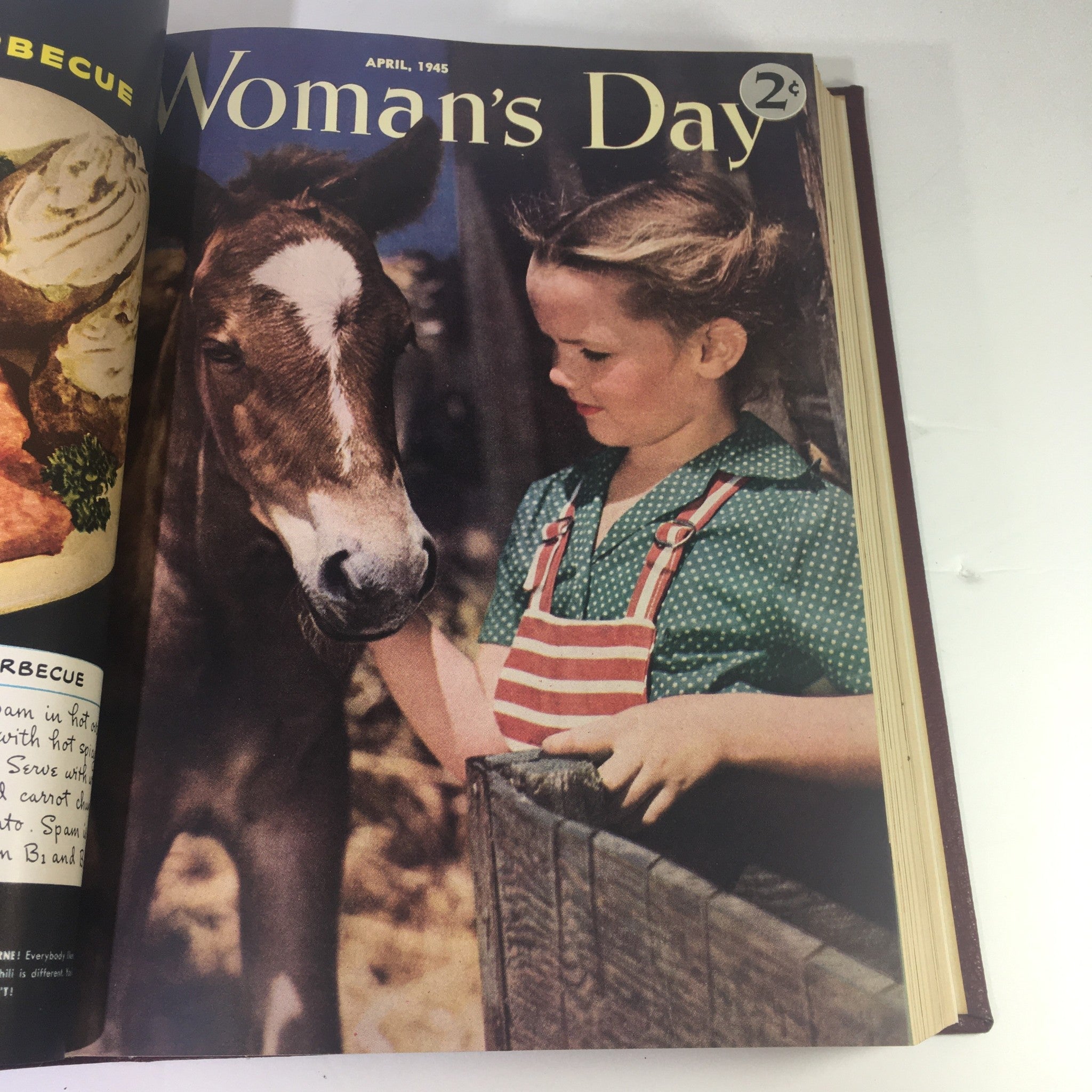 1945 Woman's Day Magazine Complete Year Round In One Book Compilation