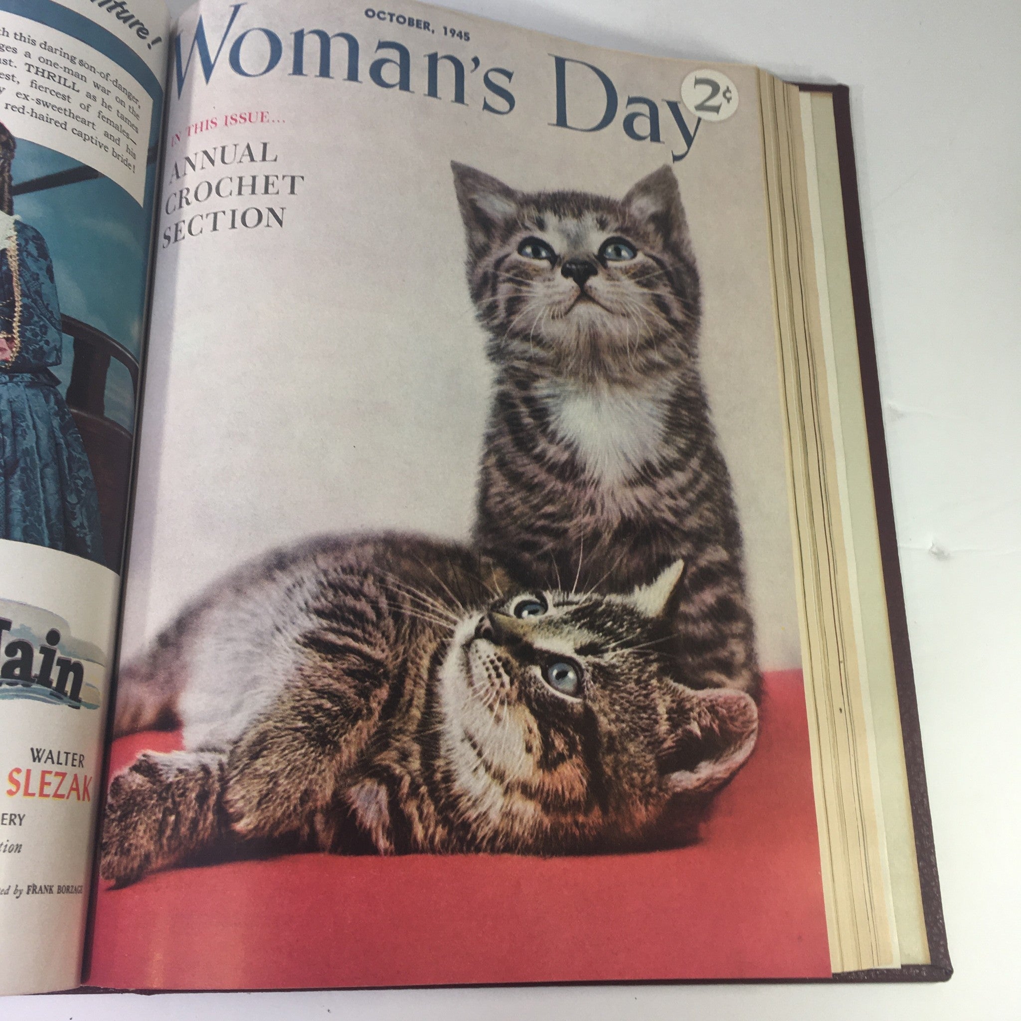 1945 Woman's Day Magazine Complete Year Round In One Book Compilation