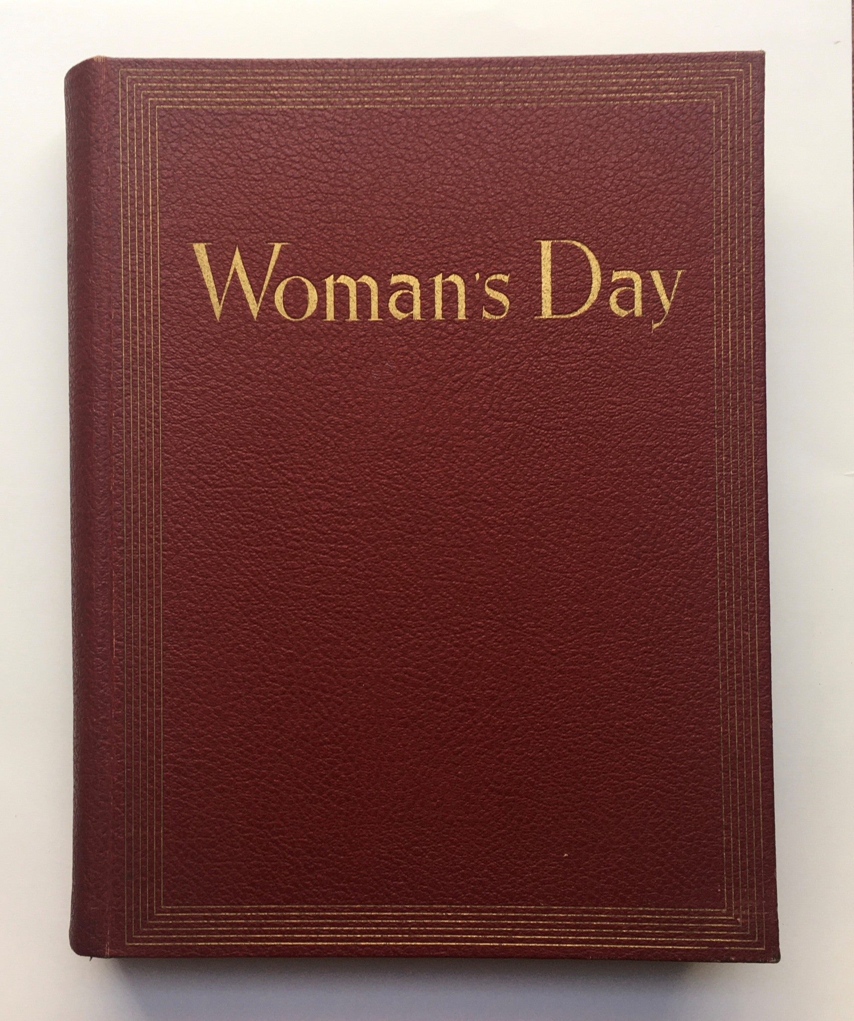 1946 Woman's Day Magazine Complete Year Round In One Book Compilation