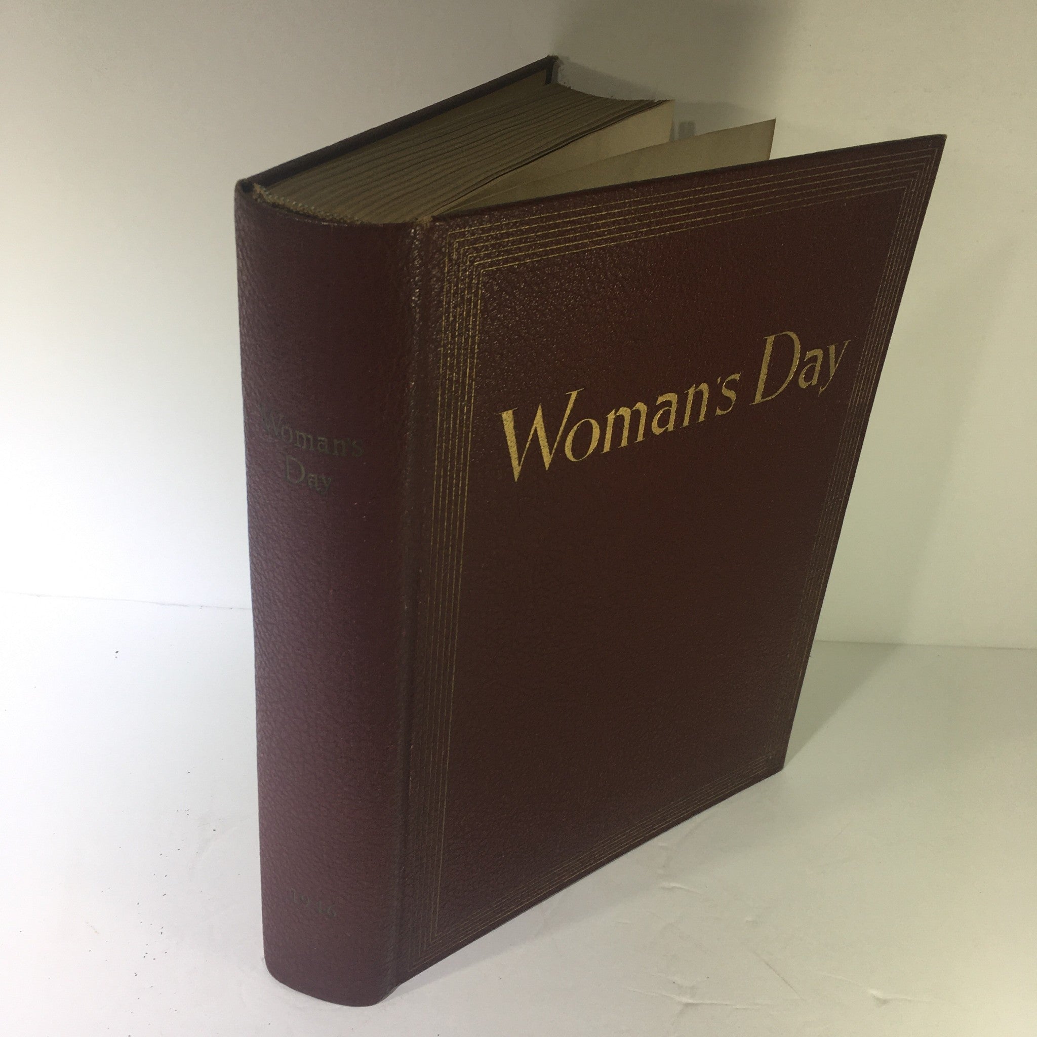 1946 Woman's Day Magazine Complete Year Round In One Book Compilation