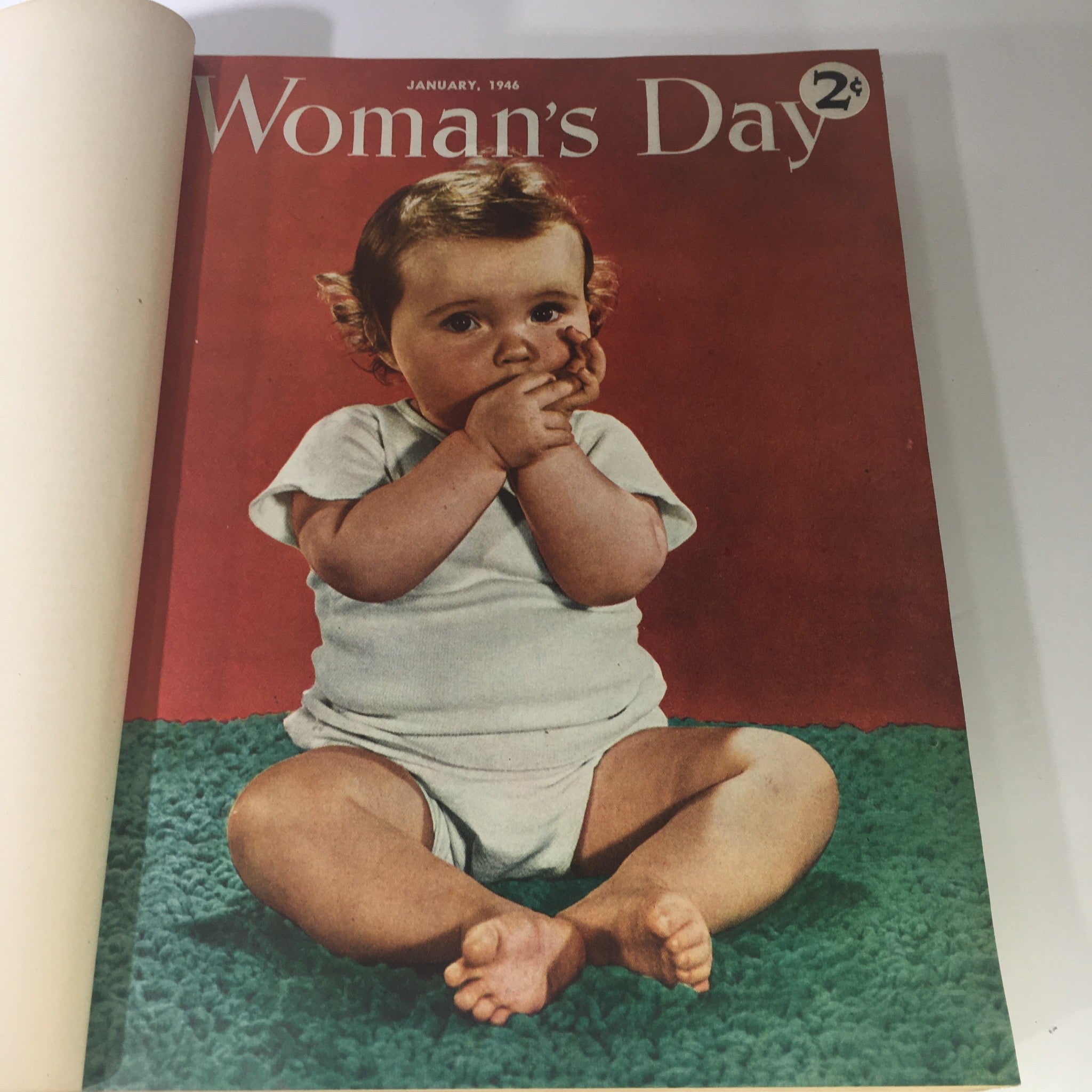 1946 Woman's Day Magazine Complete Year Round In One Book Compilation