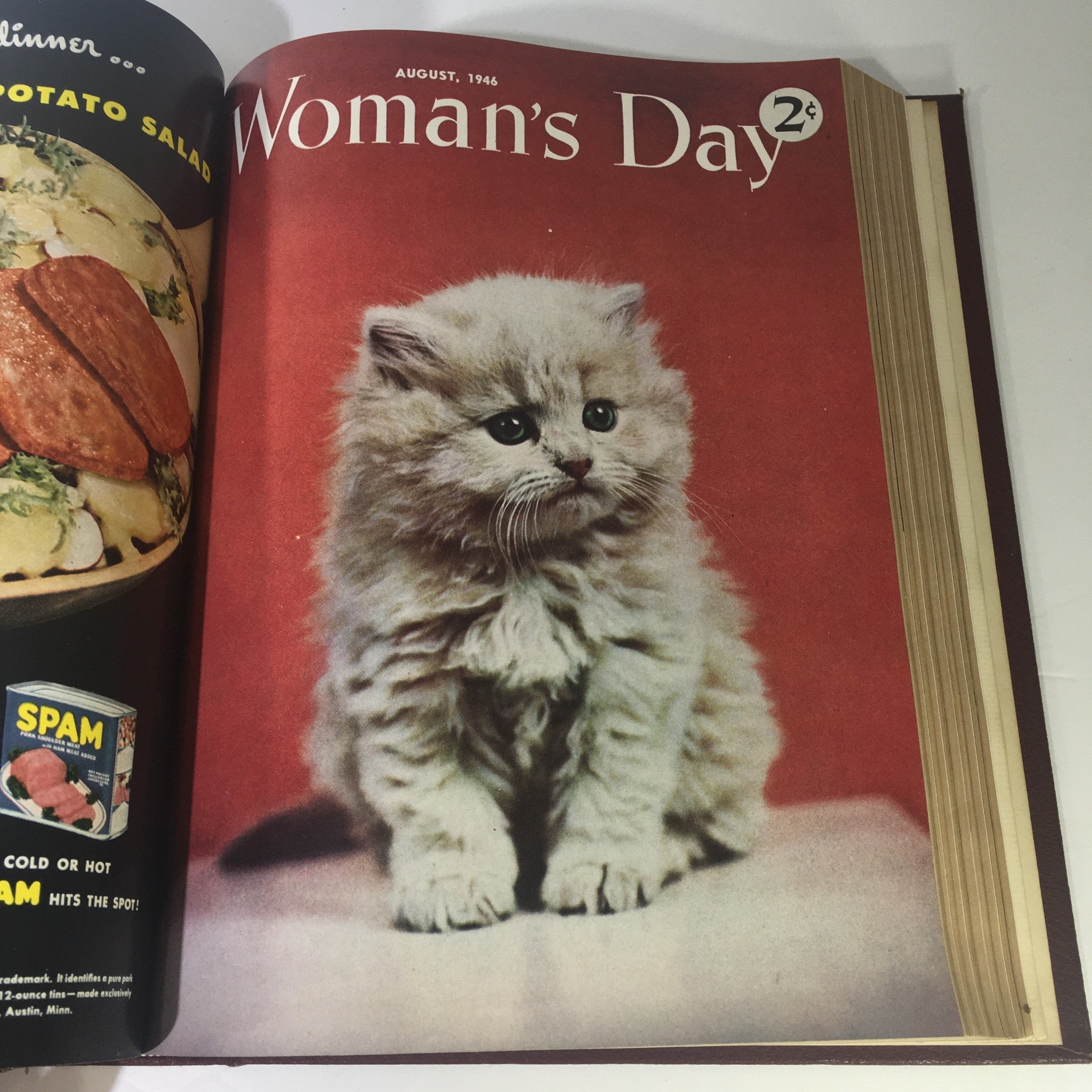 1946 Woman's Day Magazine Complete Year Round In One Book Compilation