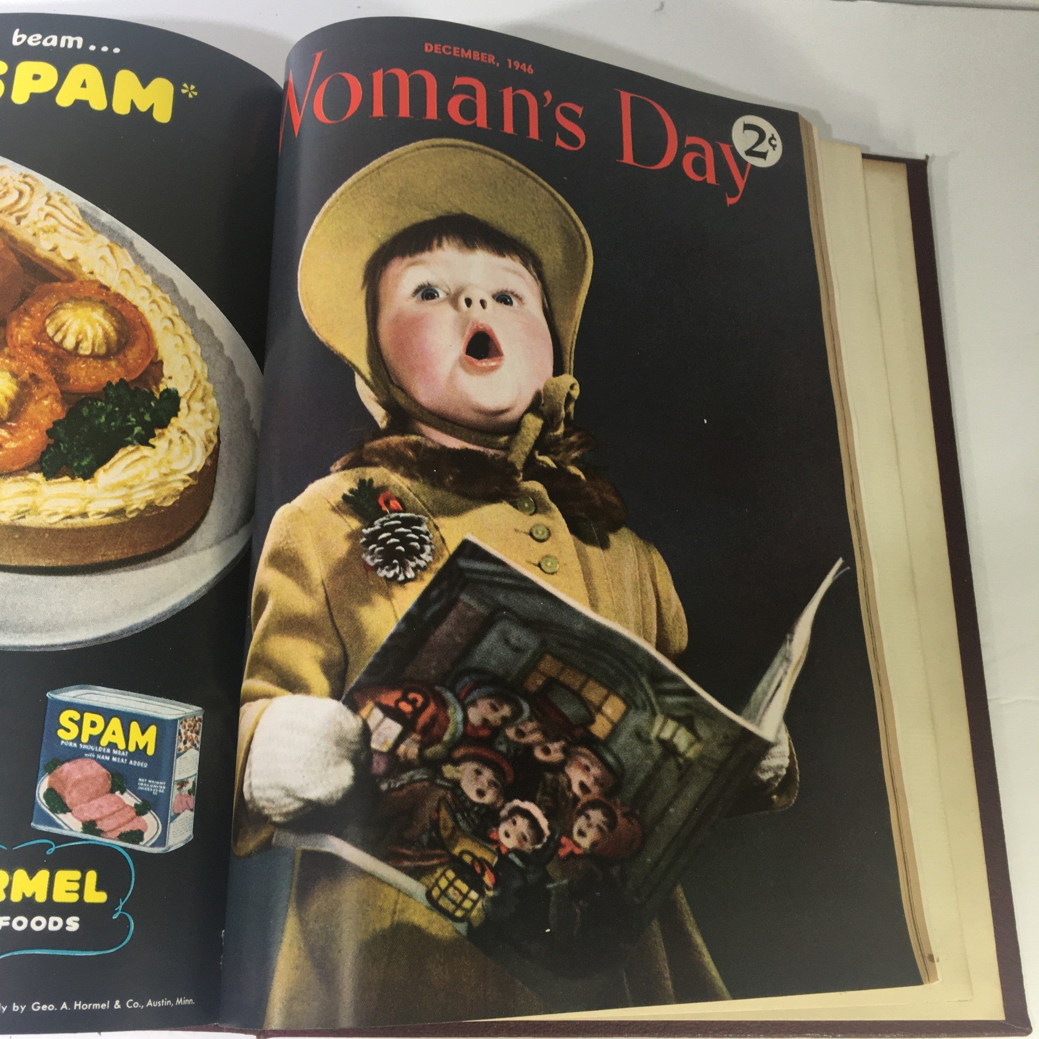 1946 Woman's Day Magazine Complete Year Round In One Book Compilation