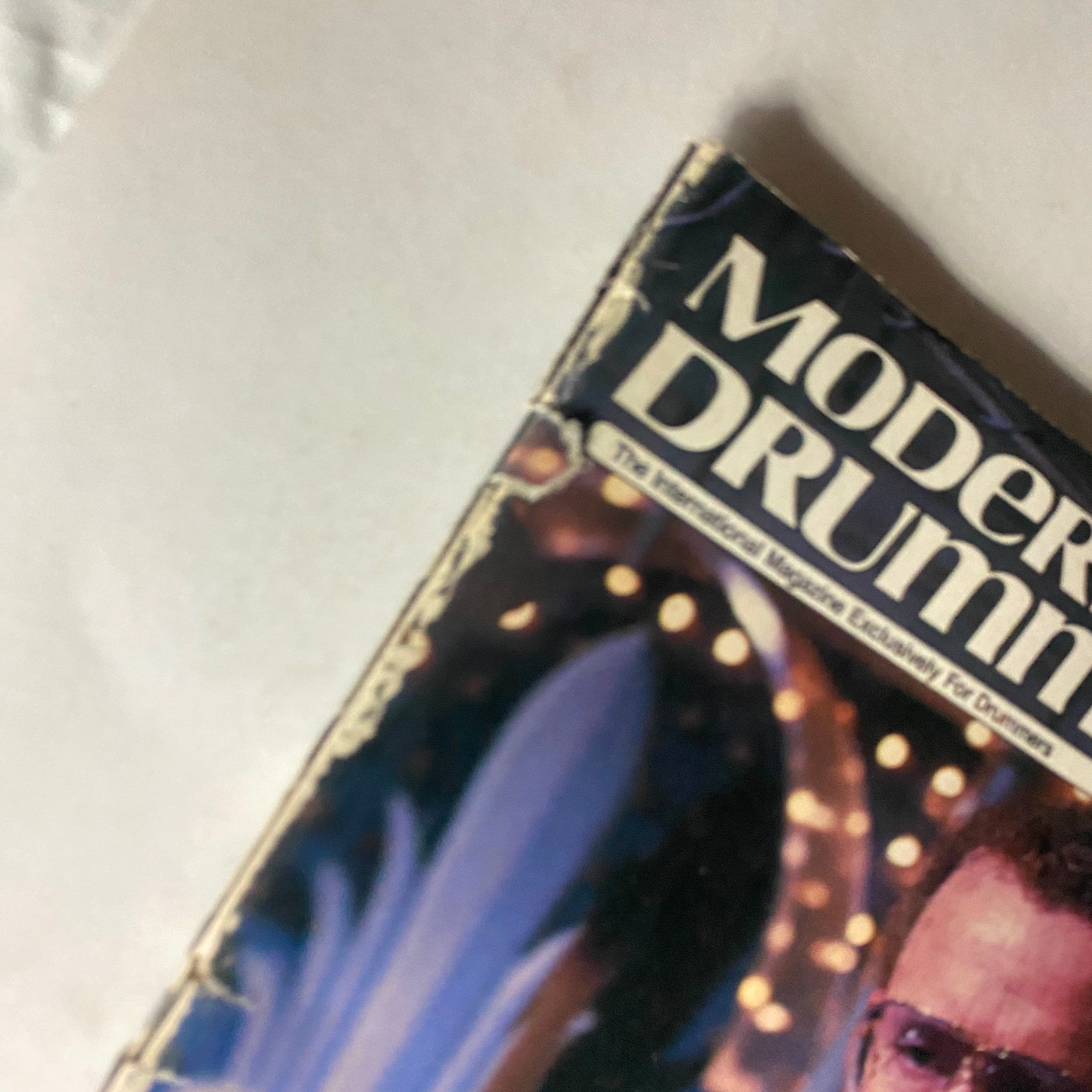 VTG Modern Drummer Magazine April 1986 Ed Shaughnessy GD Interior No Label