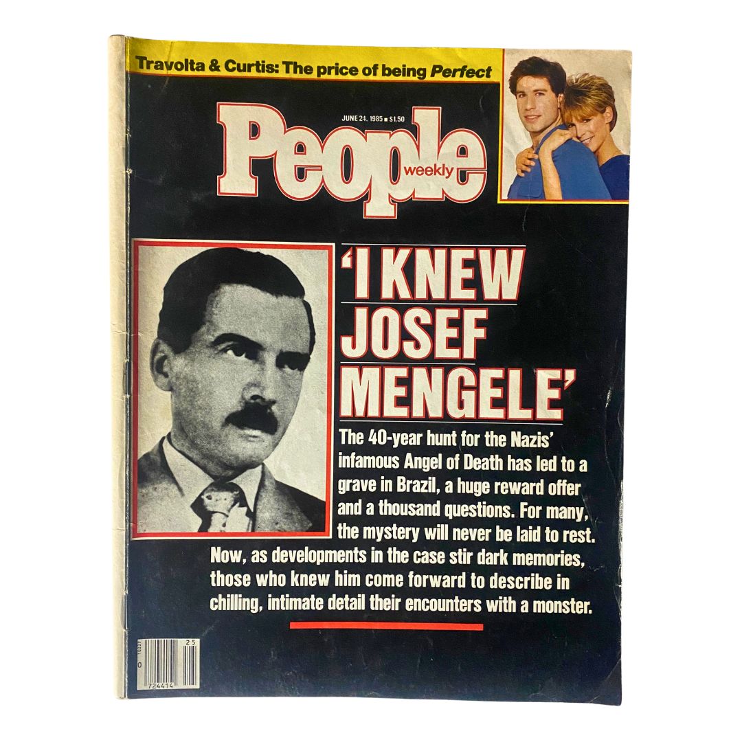 VTG People Weekly Magazine June 24 1985 Dr. Josef Mengele No Label