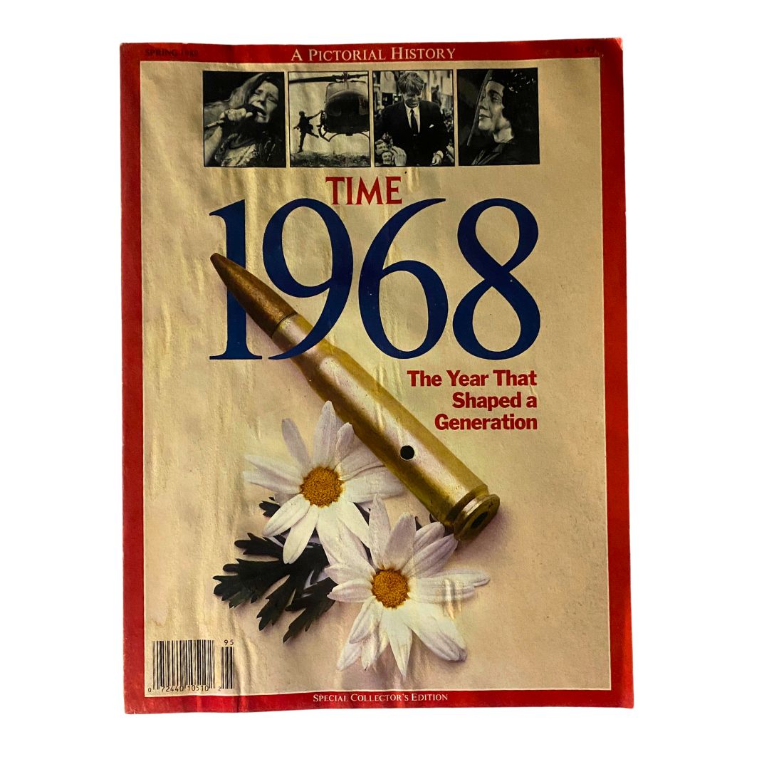 VTG Time Magazine Spring 1989 1968 The Year That Shaped a Generation No Label