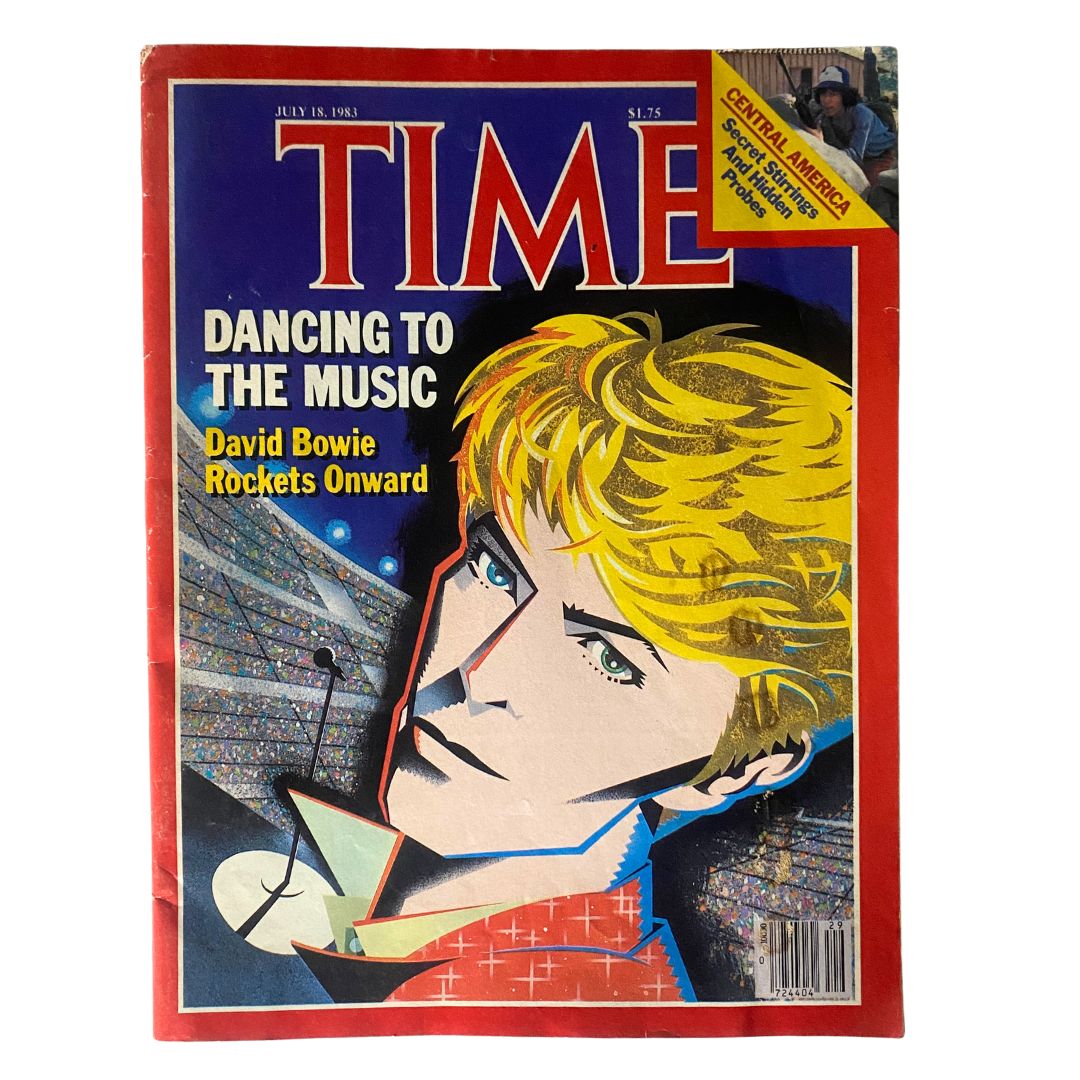 VTG Time Magazine July 18 1983 David Bowie Rockets Onward No Label