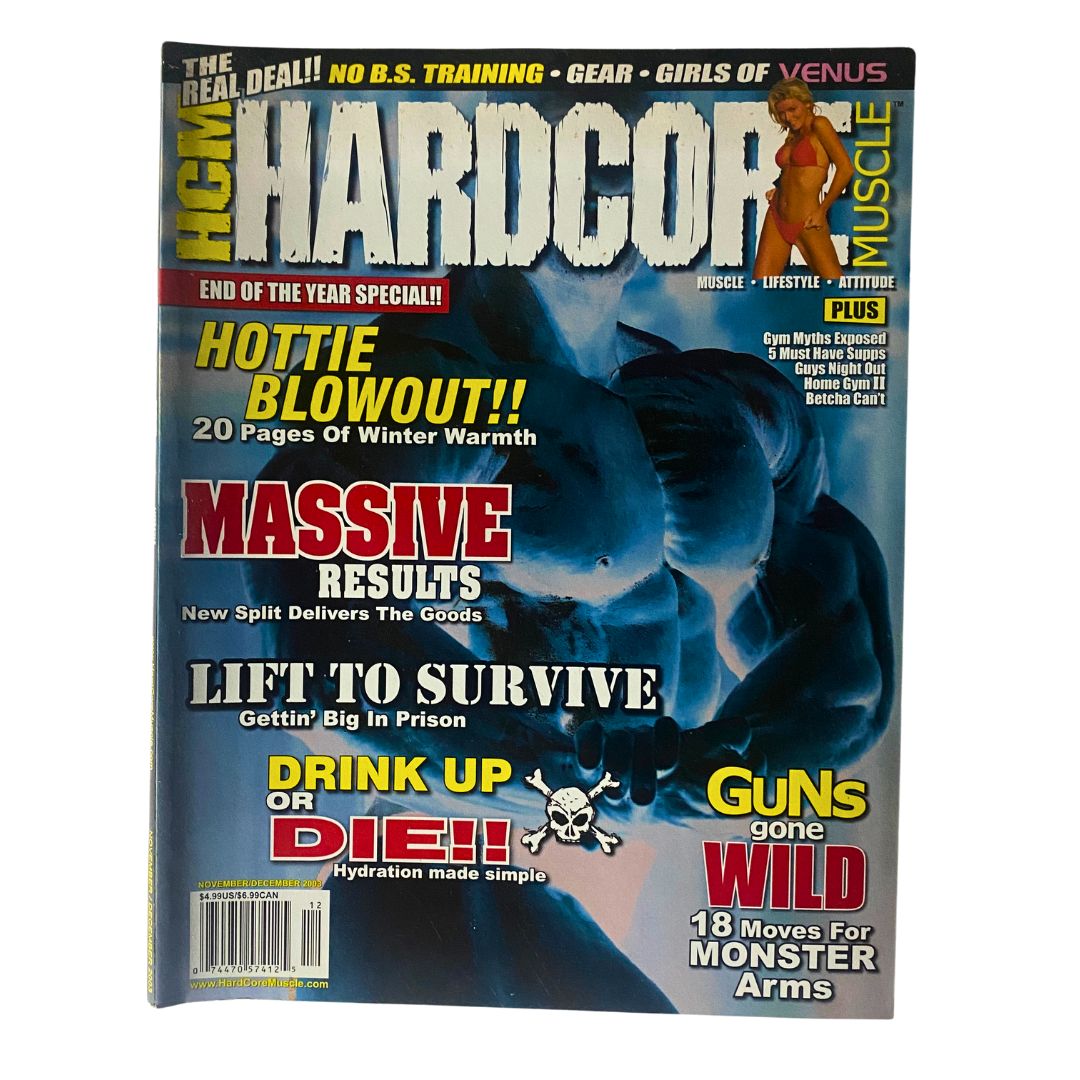 Hardcore Bodybuilding Magazine November 2003 Hottie Blowout VG No Label