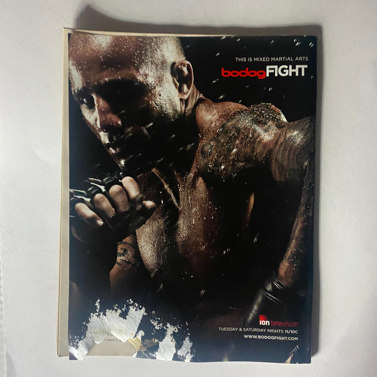 Real Fighter Magazine Brendon Vera Cover